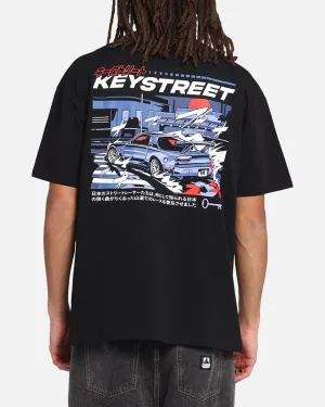 Key Street Send It T-Shirt Black