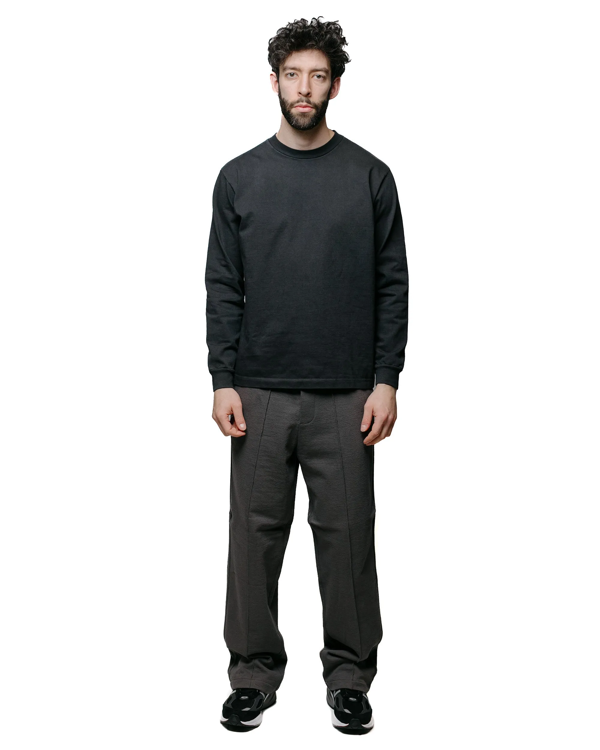 Lady White Co. L/S Rugby T-Shirt Charcoal
