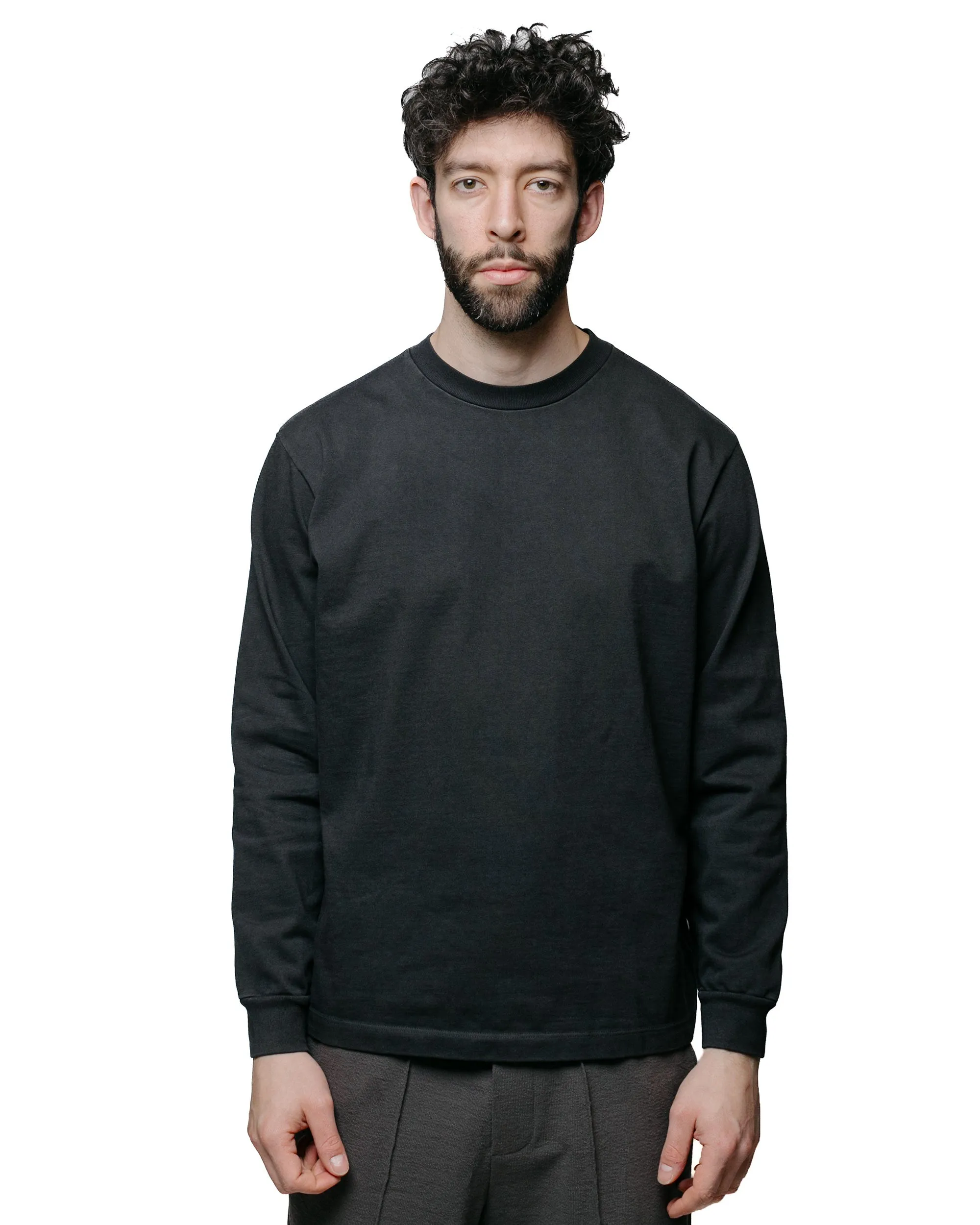 Lady White Co. L/S Rugby T-Shirt Charcoal