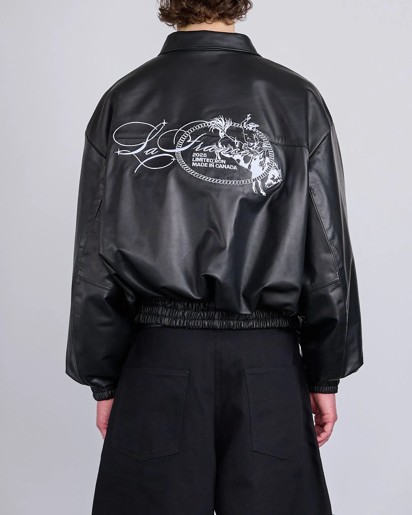 LaFrance Lambskin Jacket Black