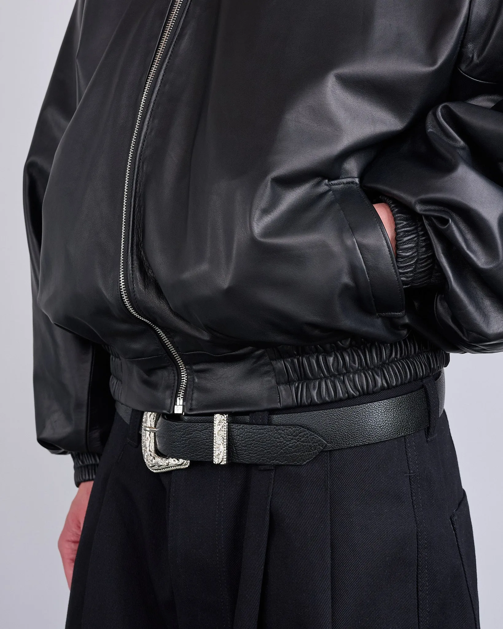 LaFrance Lambskin Jacket Black