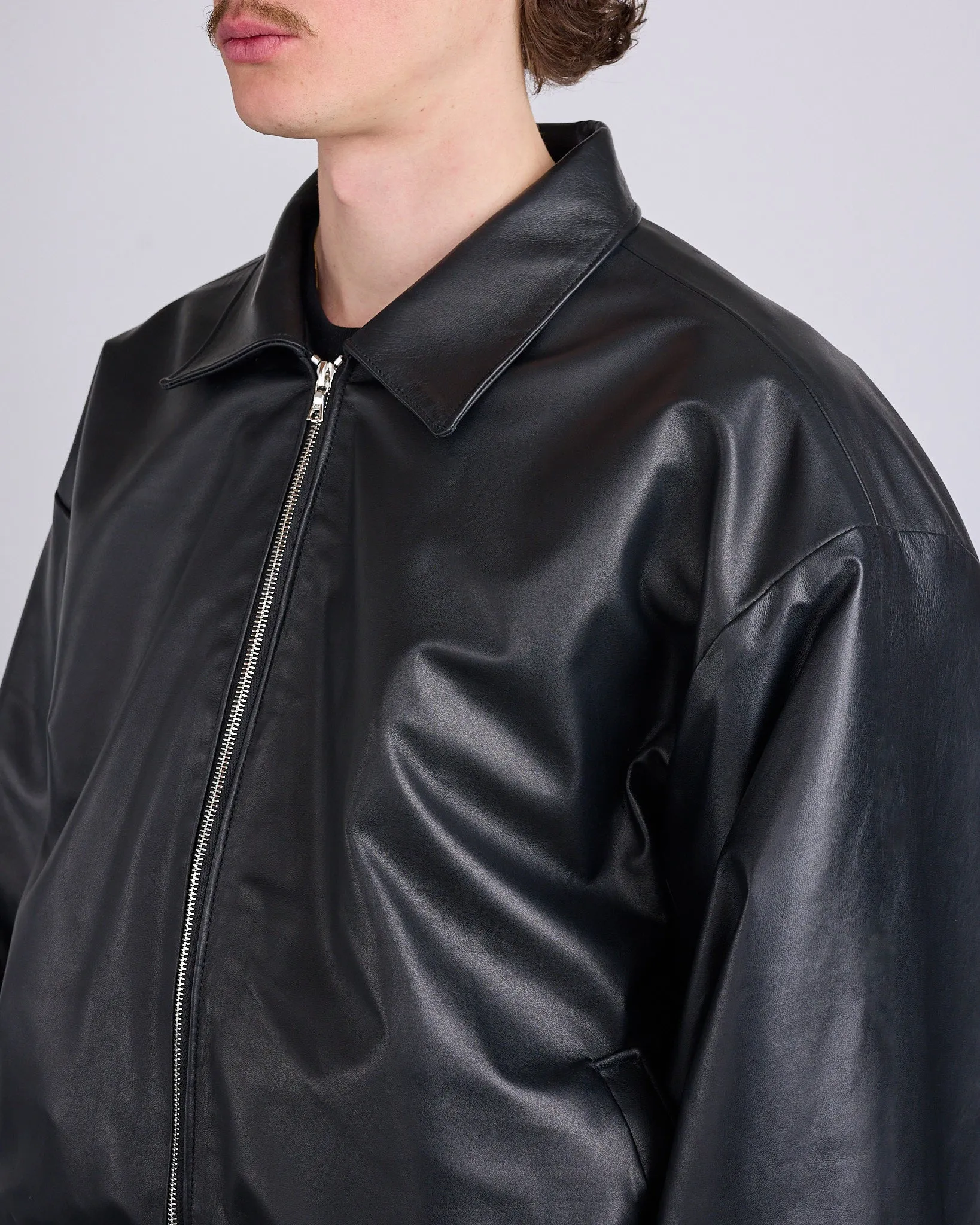 LaFrance Lambskin Jacket Black