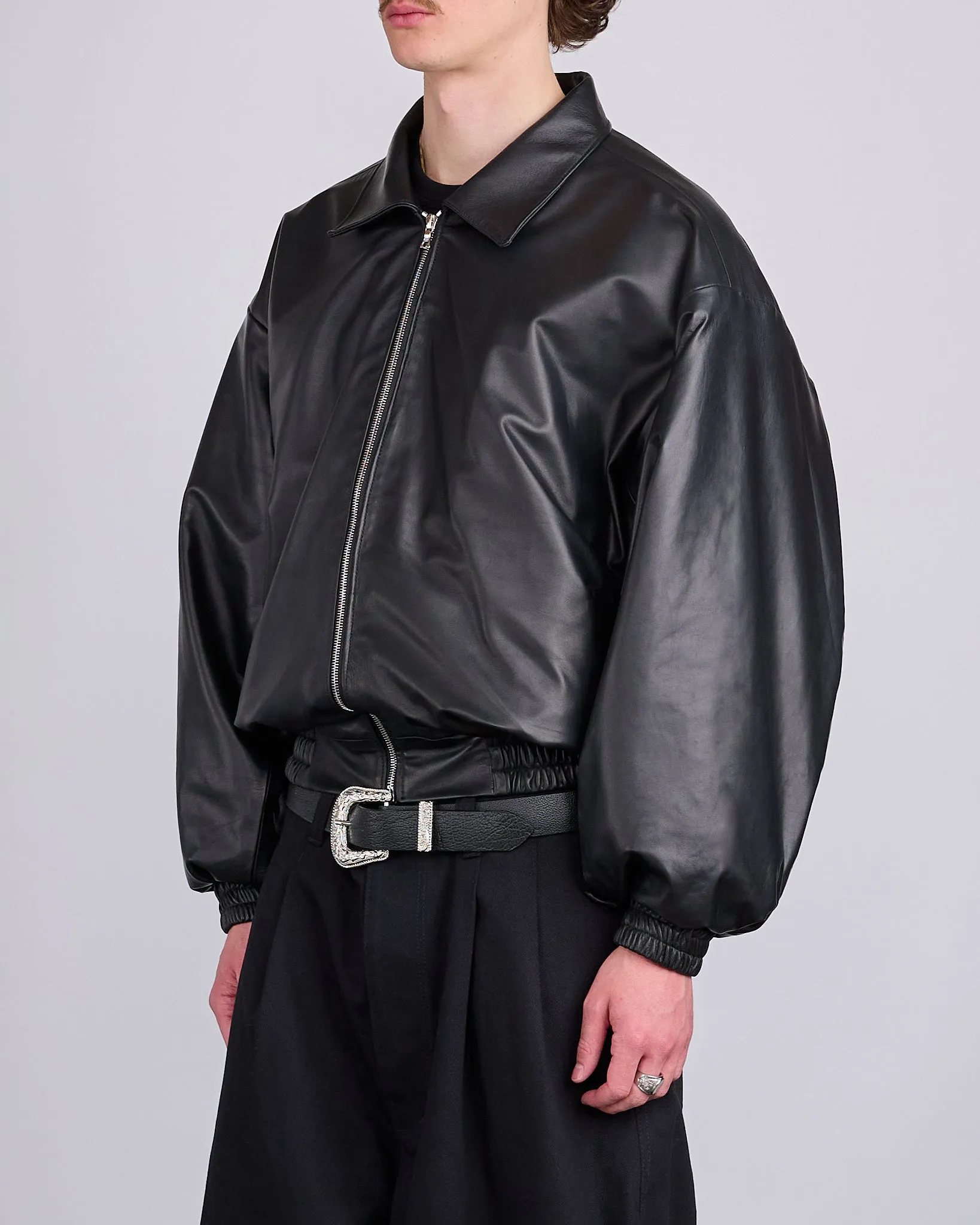 LaFrance Lambskin Jacket Black