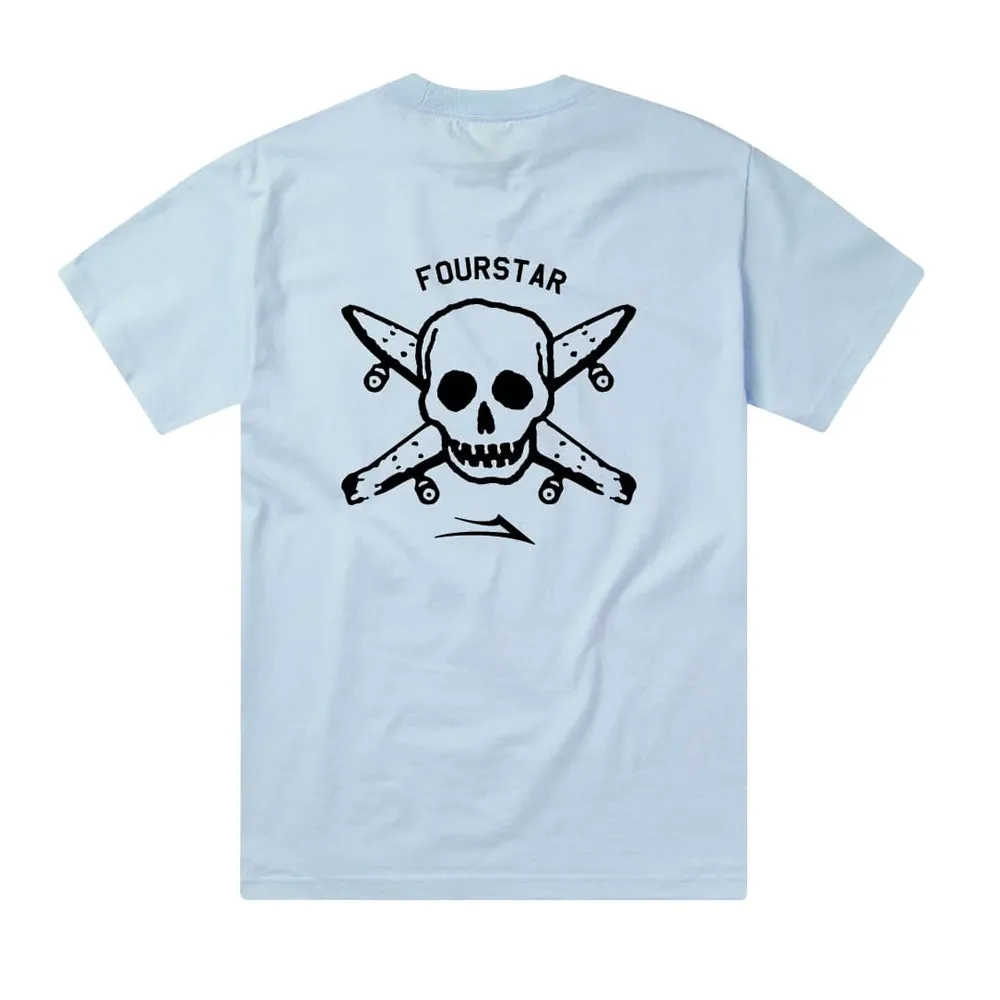 LAKAI STREET PIRATE TEE // LIGHT BLUE