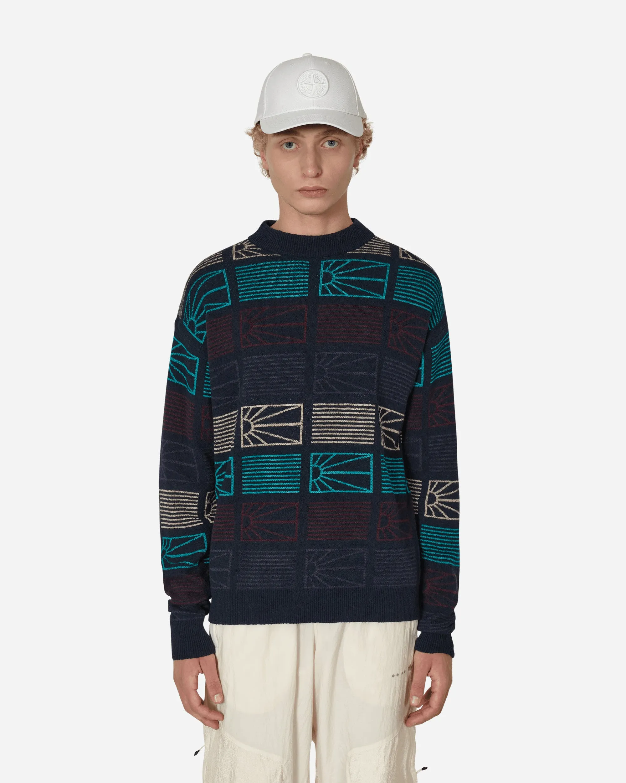 Logo Crewneck Sweater Blue