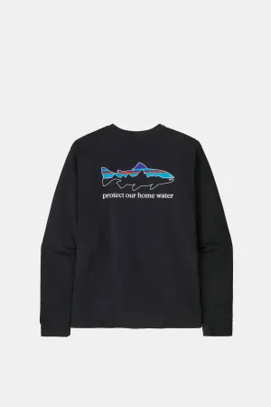 Long-Sleeved Home Water Trout Responsibili-Tee