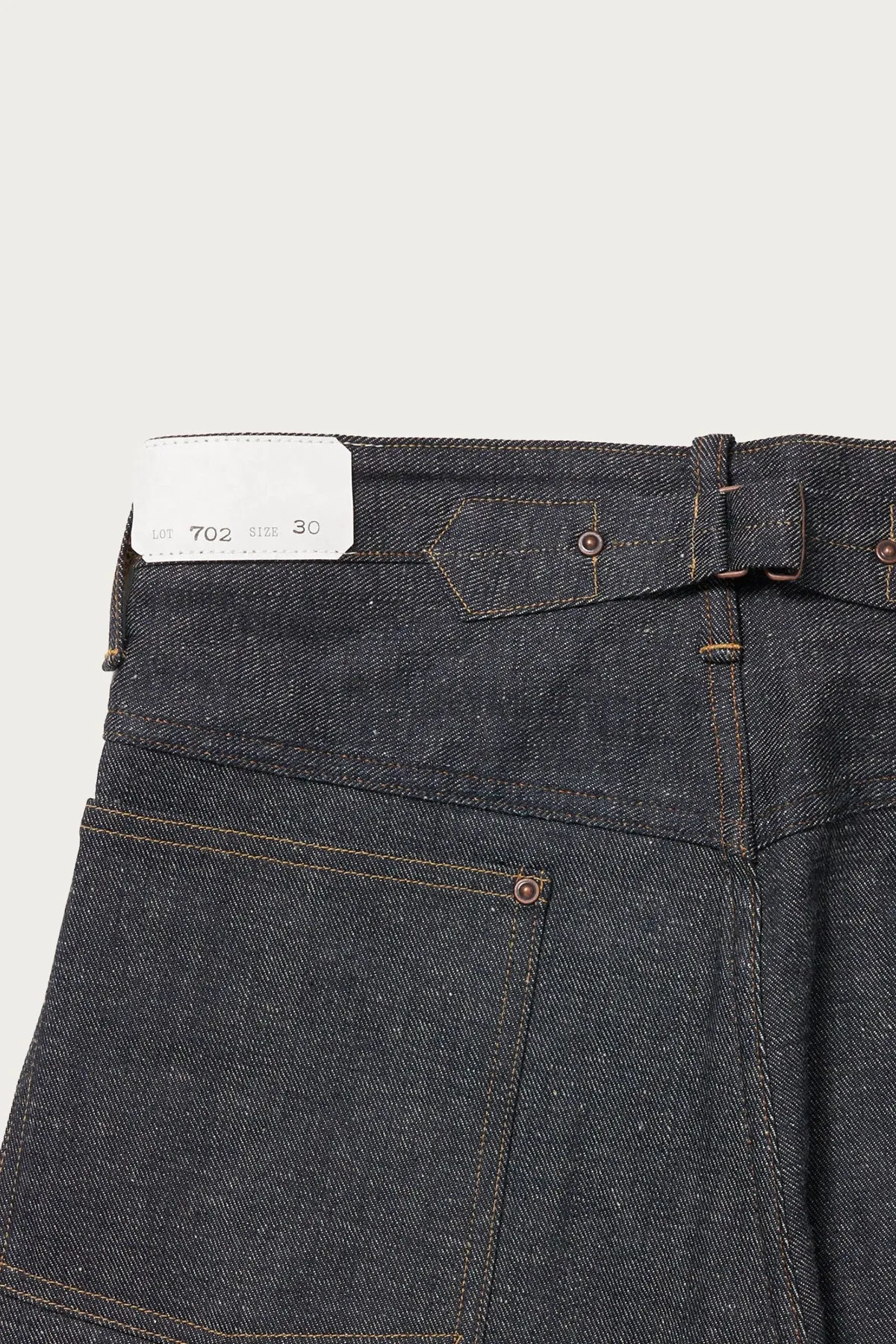 Lot. 702 Denim Trousers SS25 - Raw Indigo