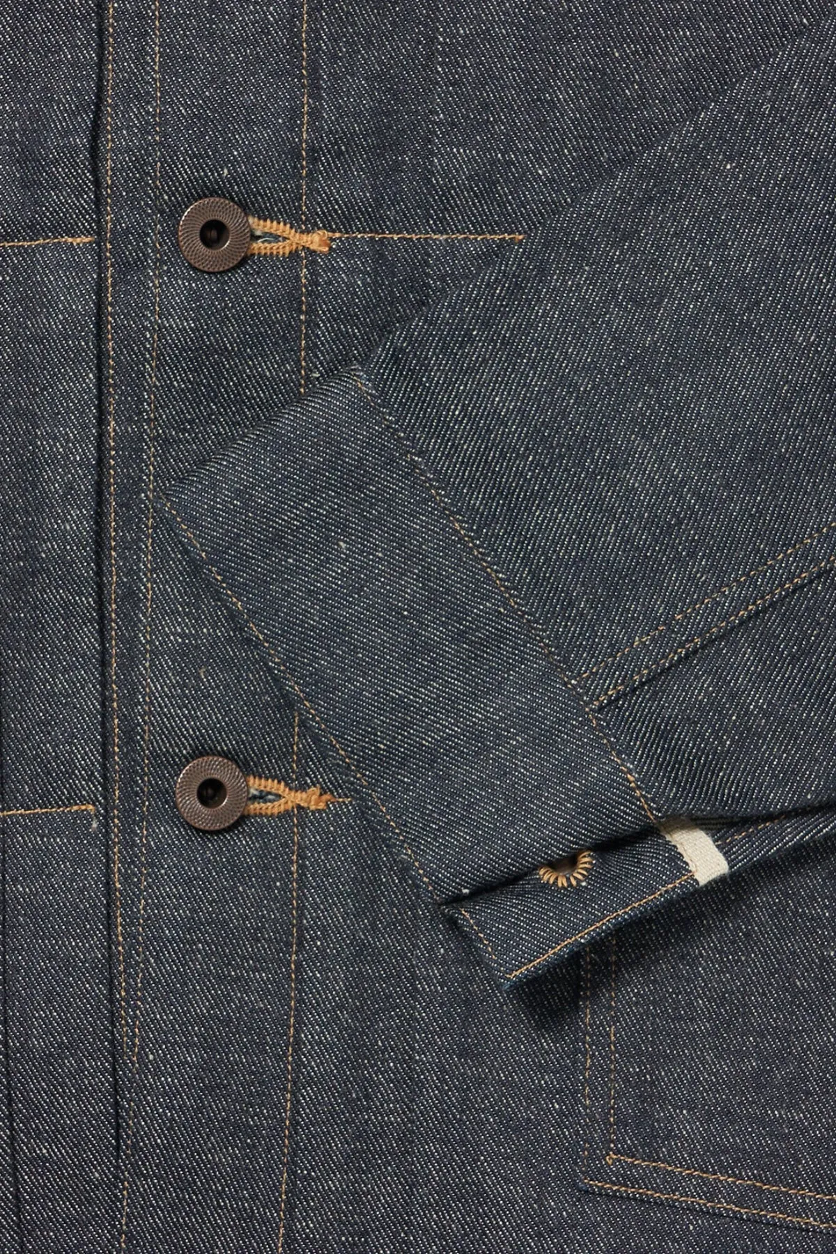 Lot. 714 Denim Side Panel Jacket - Raw Indigo