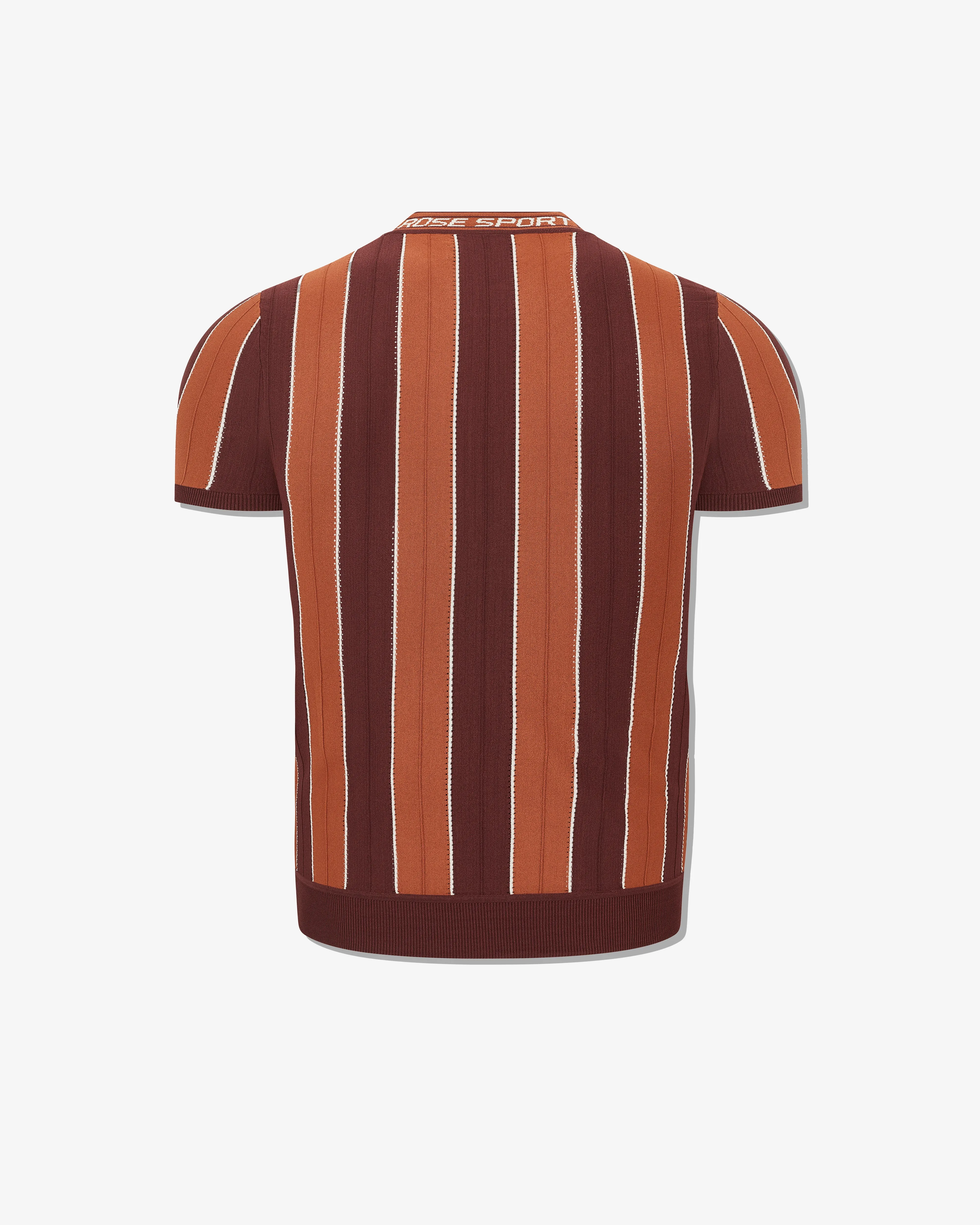 Martine Rose - Men's Logo Tight T-Shirt - (Brown)