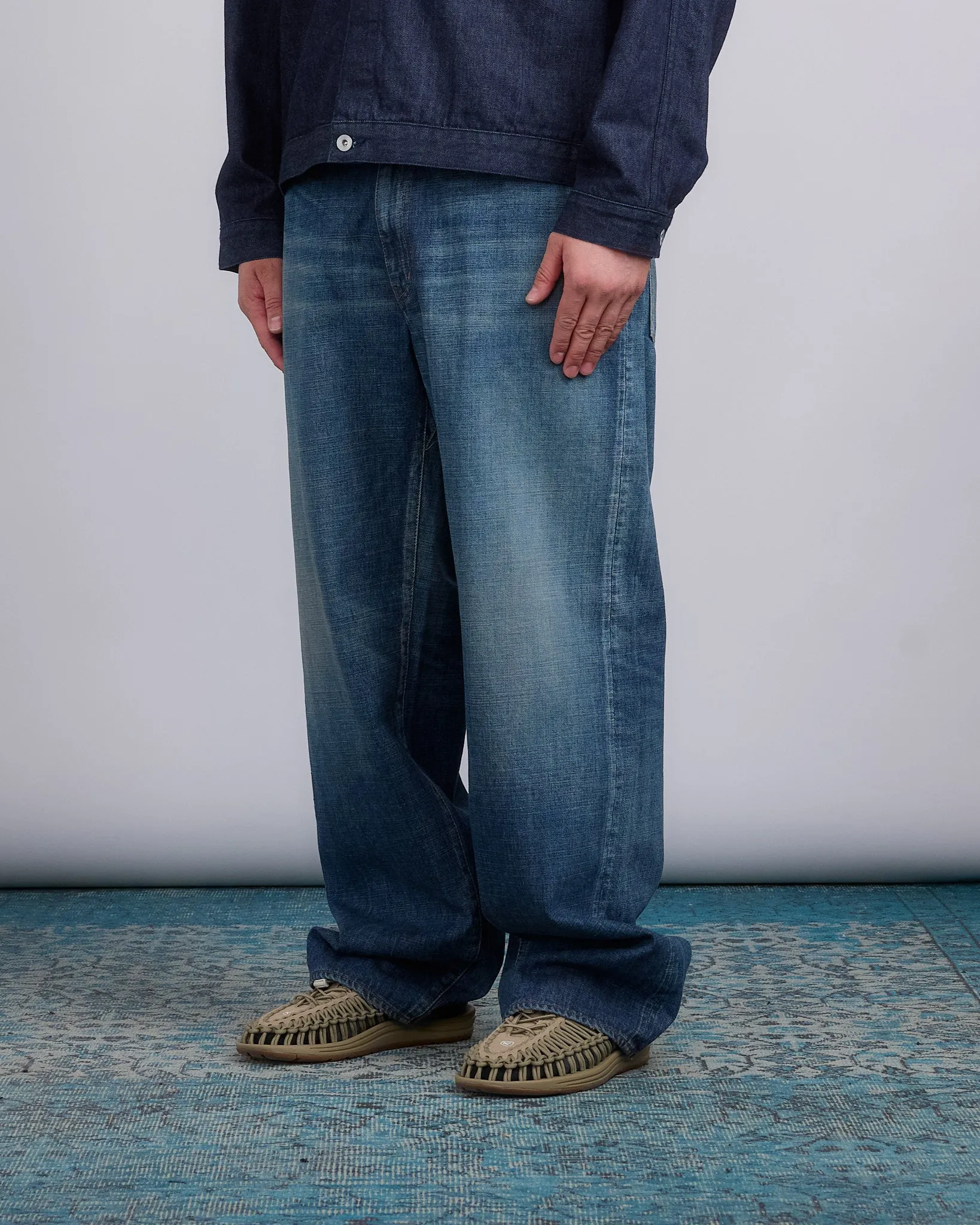 nanamica Selvage Denim Pants Vintage Indigo