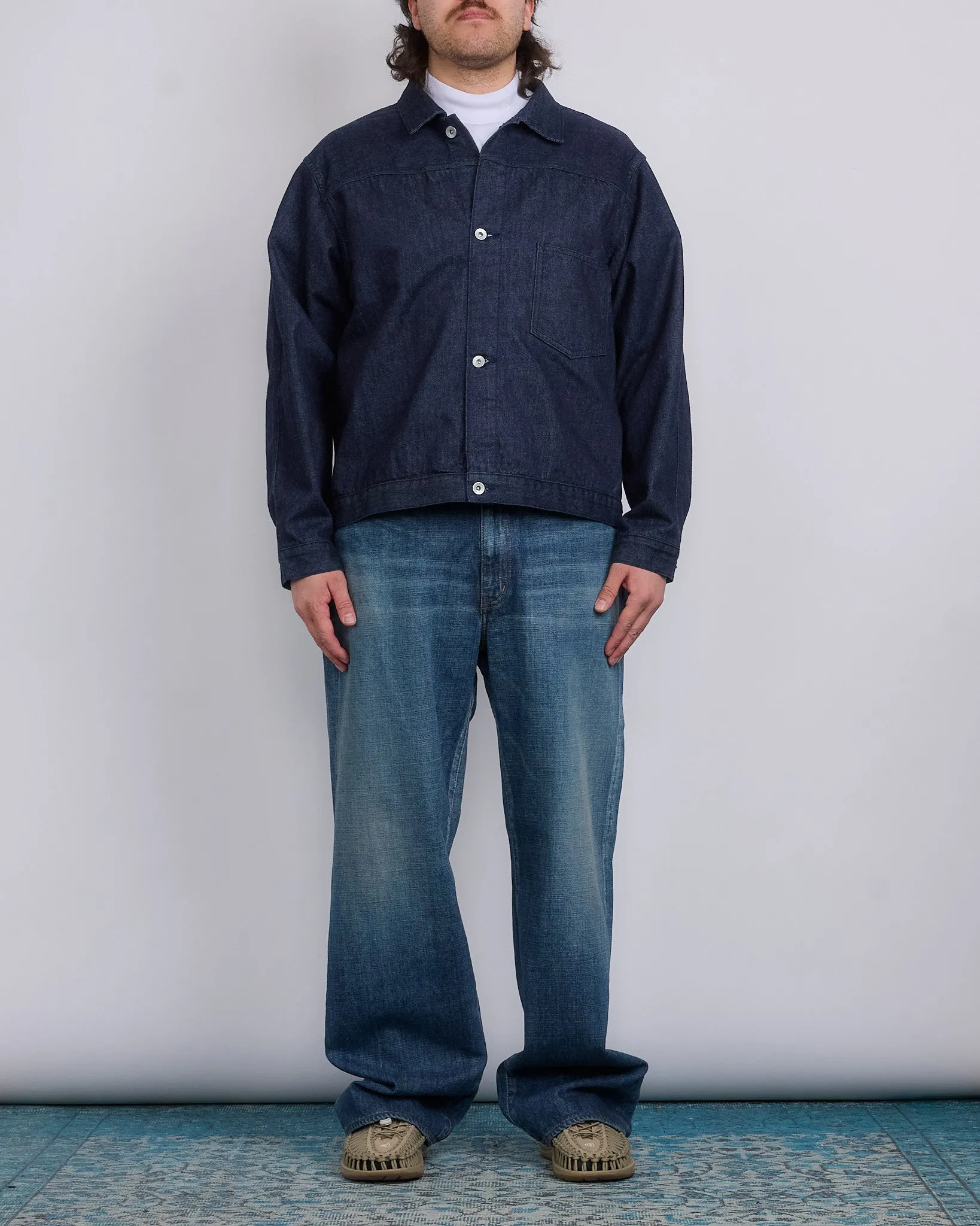 nanamica Selvage Denim Pants Vintage Indigo