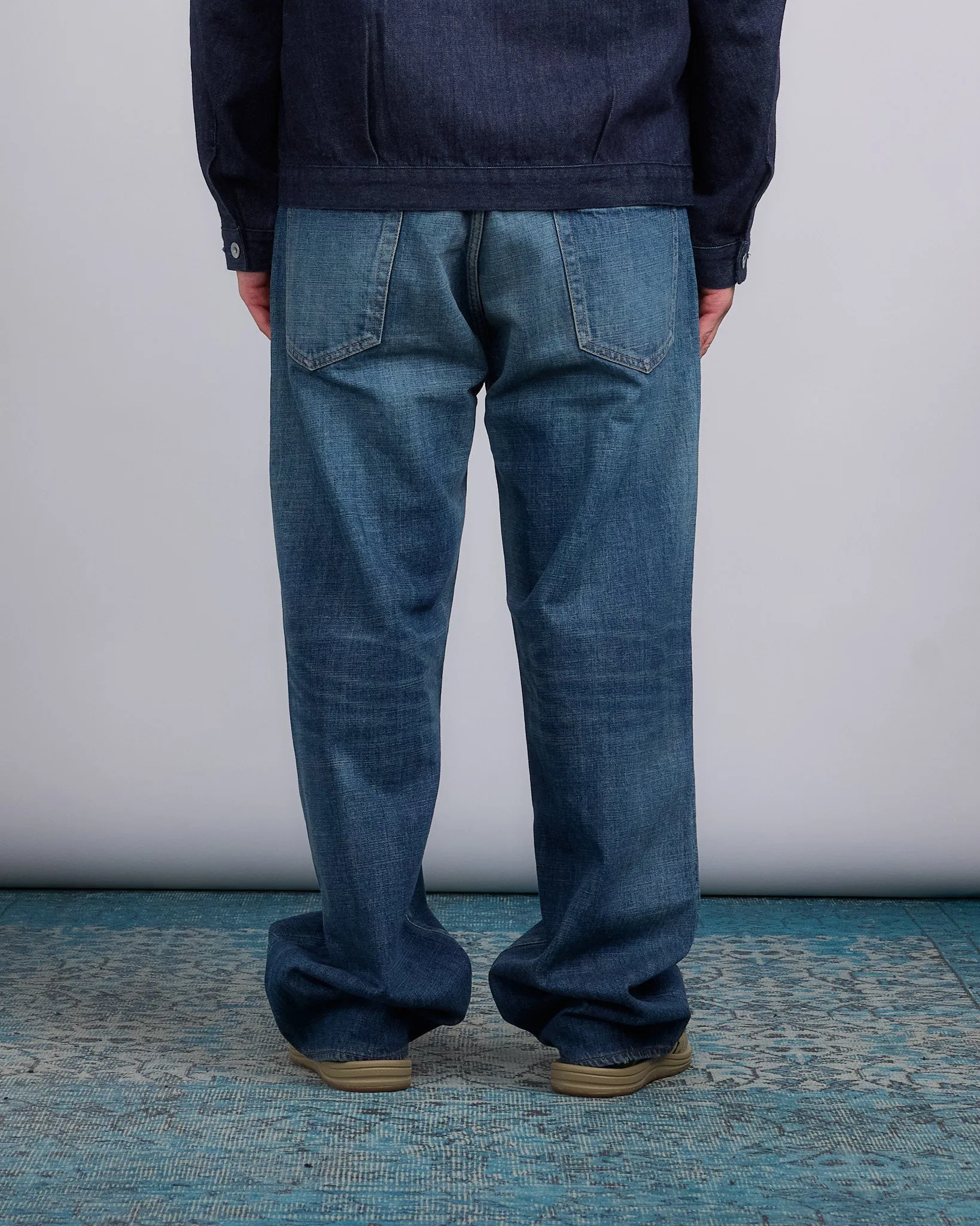 nanamica Selvage Denim Pants Vintage Indigo