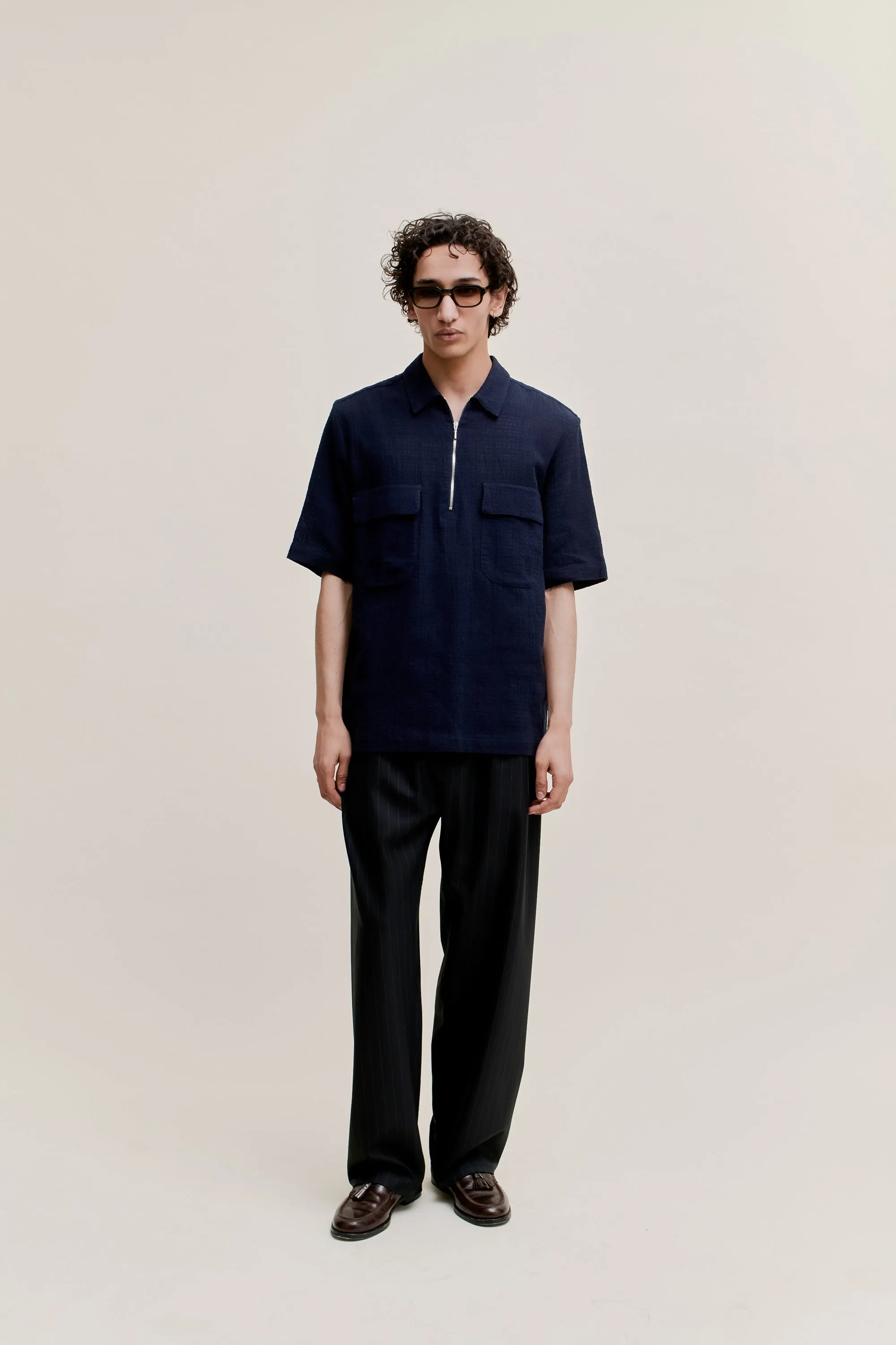 NAVIN ZIP SHIRT