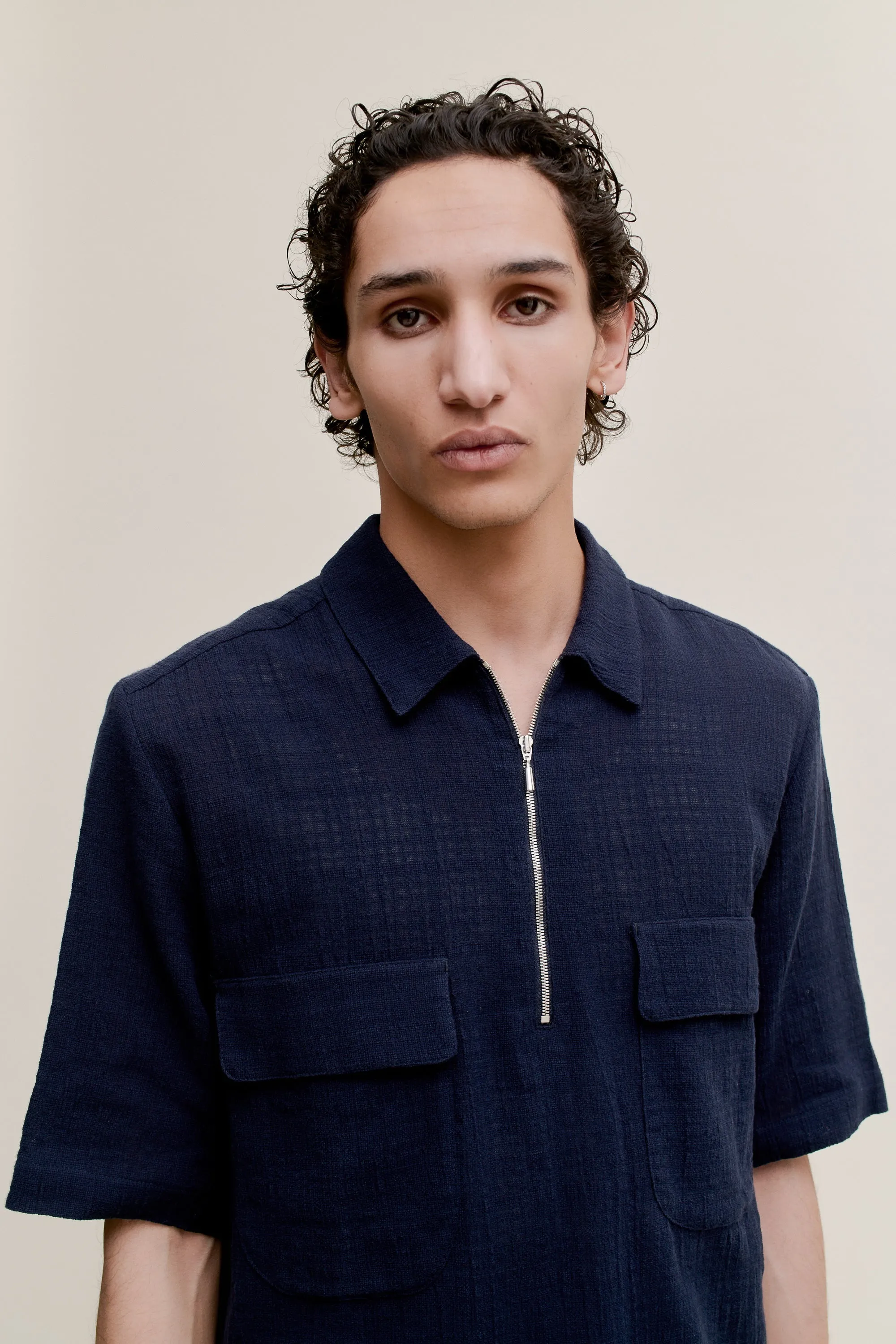 NAVIN ZIP SHIRT