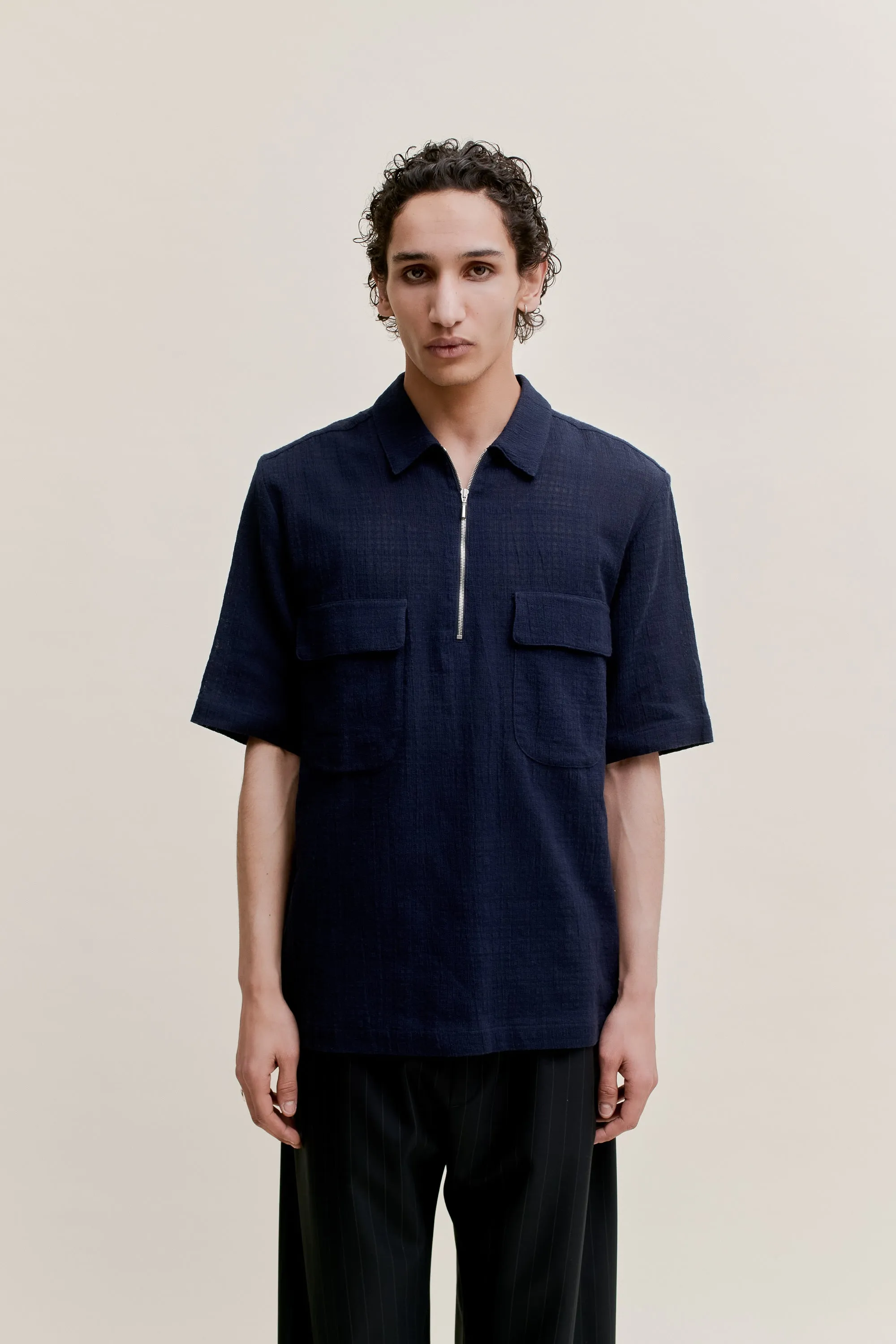 NAVIN ZIP SHIRT