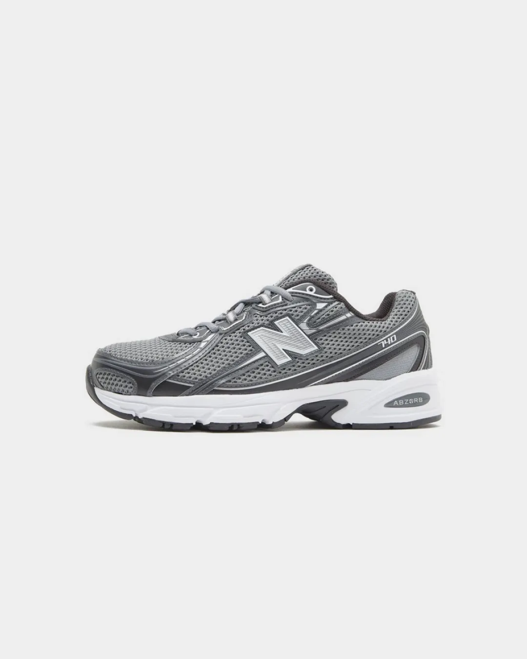 New Balance 740 in Dark Grey and Silver