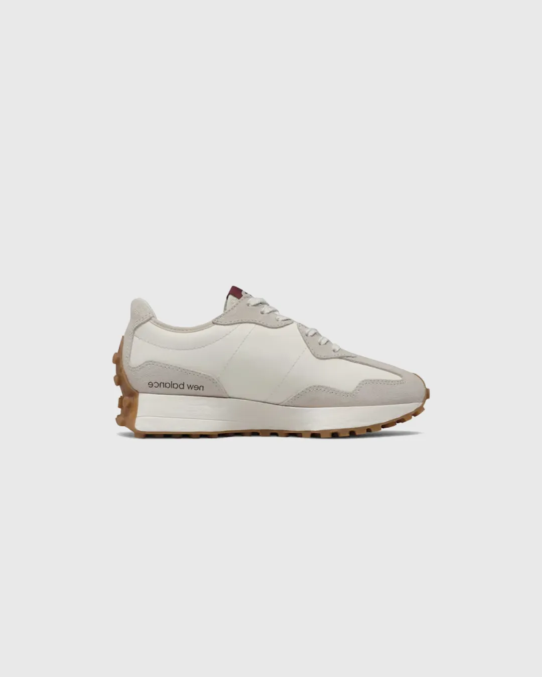 New Balance Beige 327 White Grey Sneakers