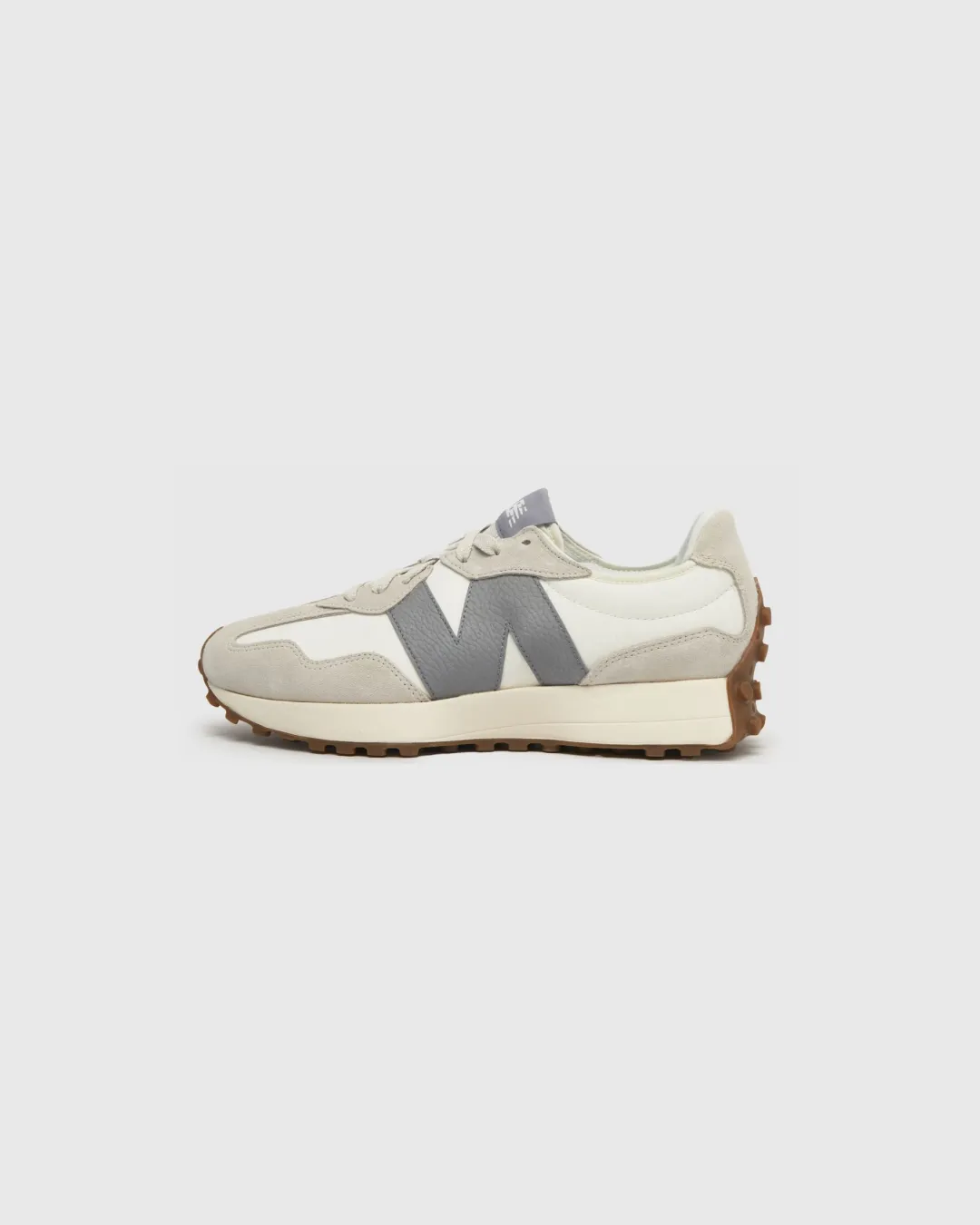 New Balance Beige 327 White Grey Sneakers