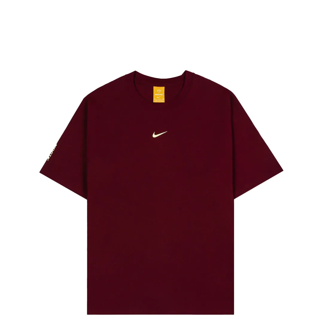NOCTA T-SHIRT DARK BEETROOT