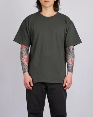 Norse Projects Simon Heavy T-Shirt Black Olive