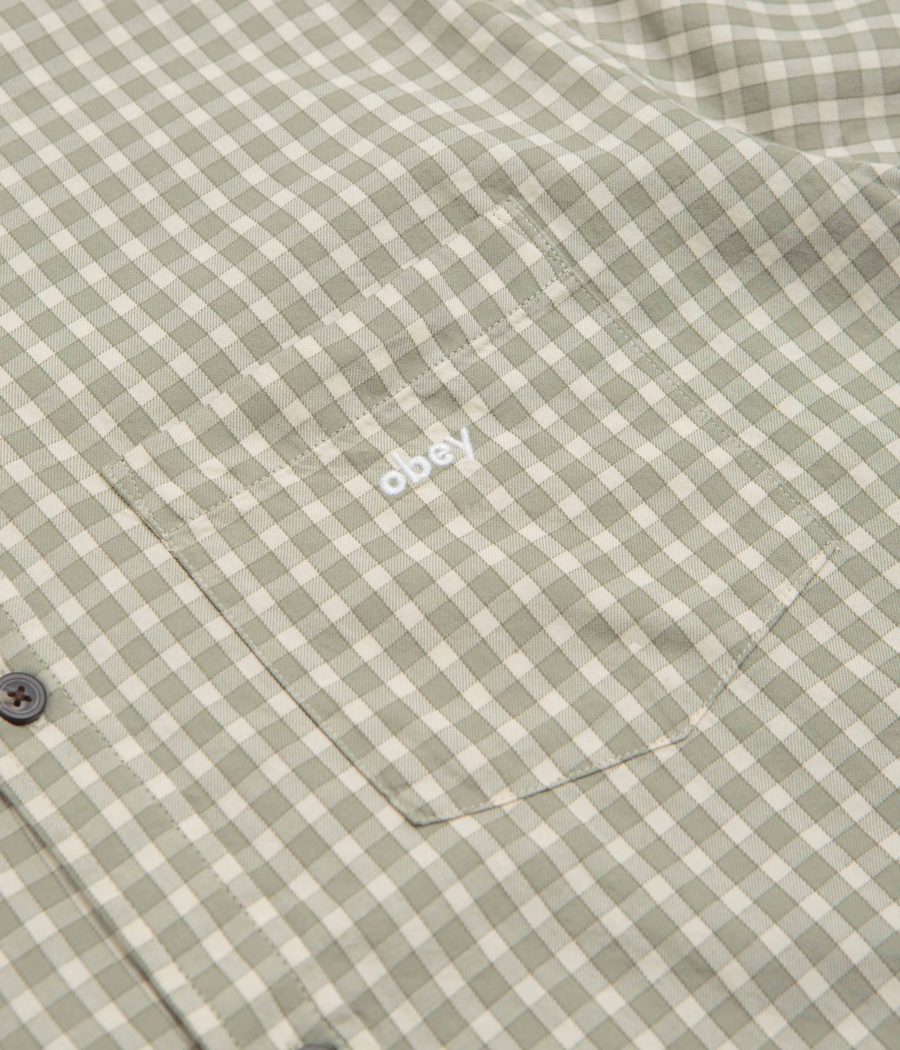 Obey Bigwig Otis Short Sleeve Shirt - Birch Multi