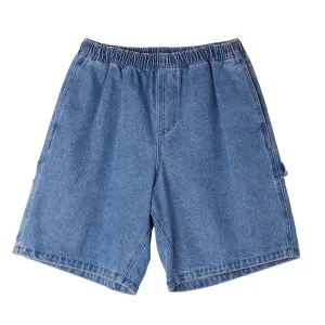 OBEY EASY DENIM CARPENTER SHORT // LIGHT INDIGO