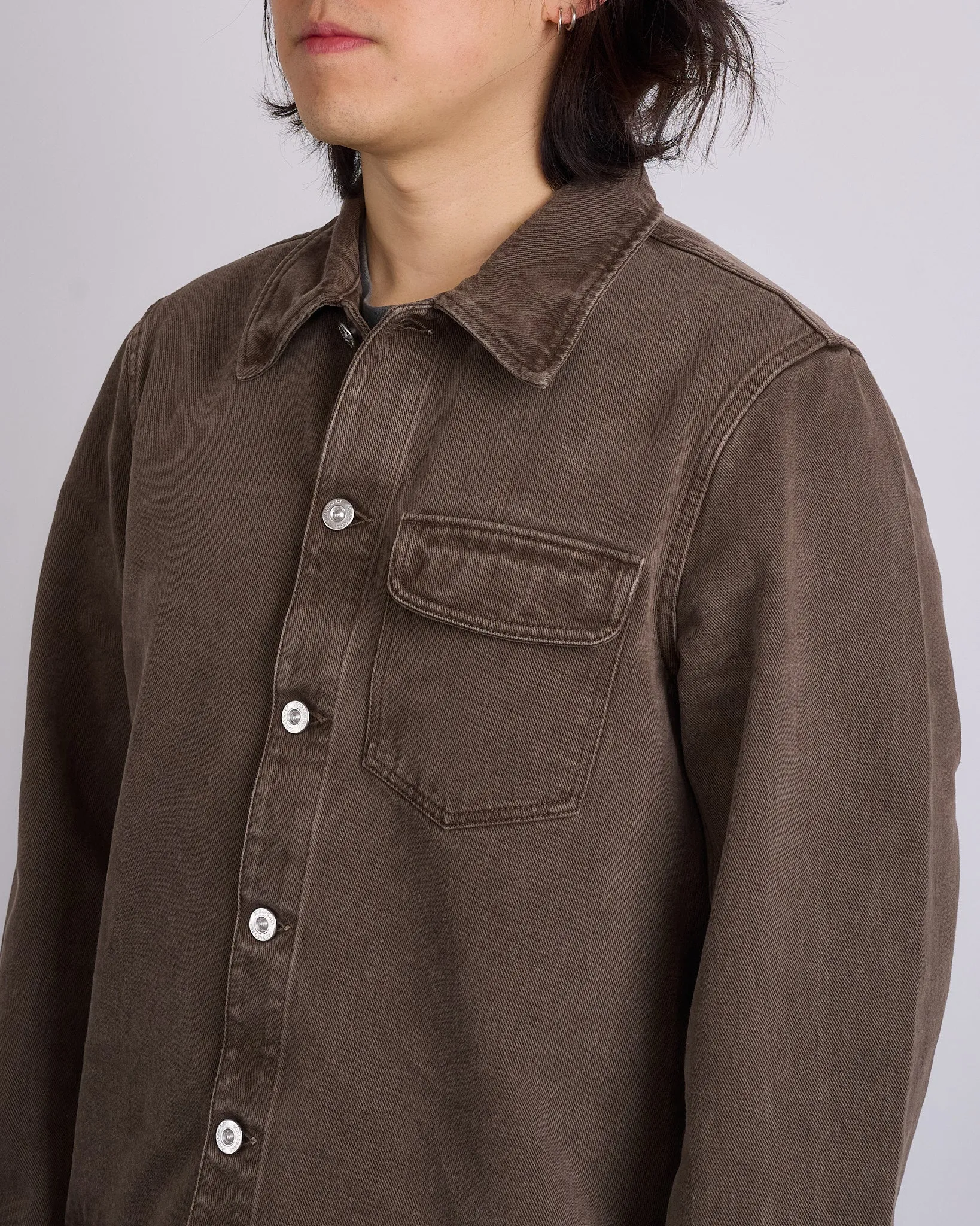 Our Legacy Cut Rebirth Jacket Choco Overdye