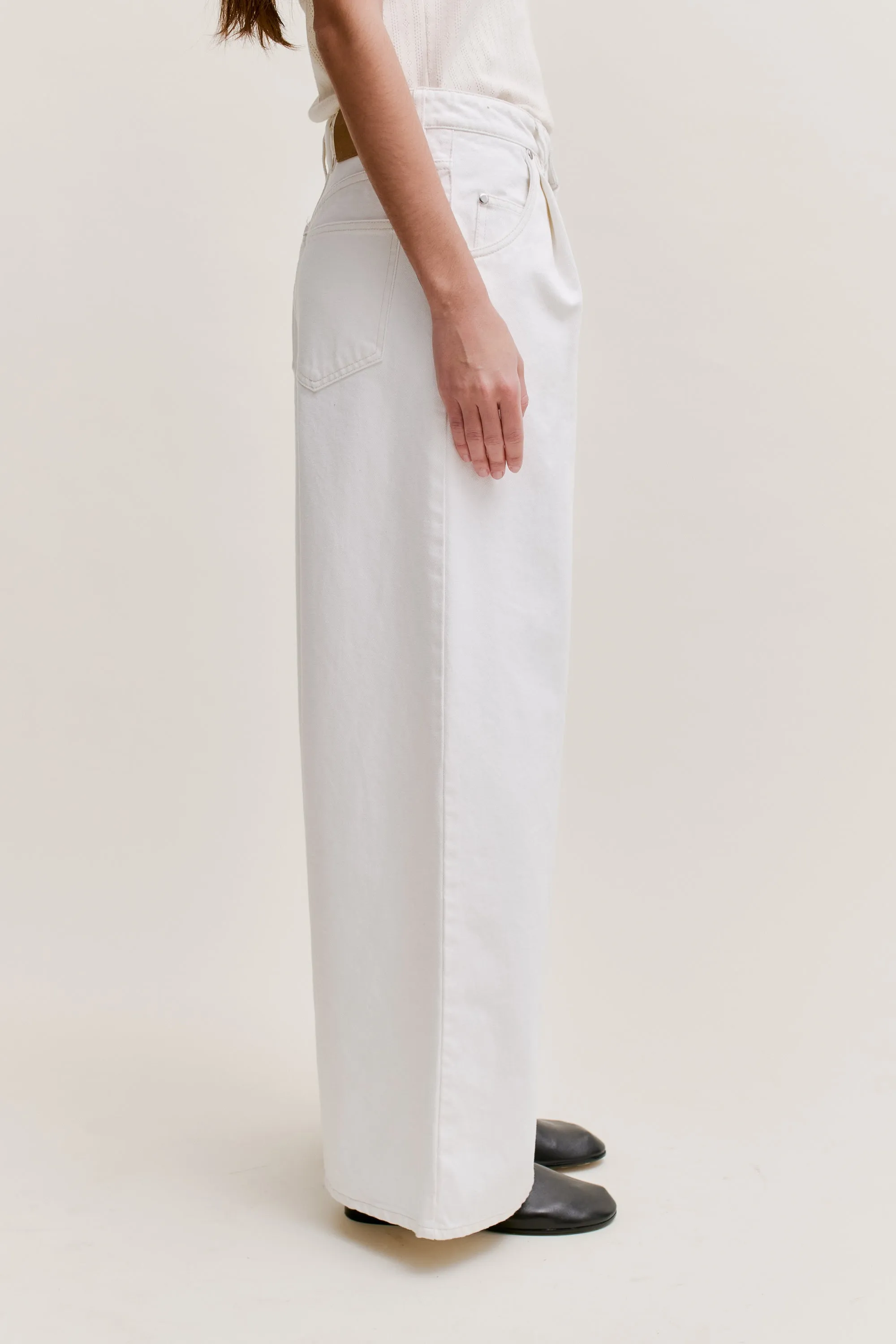 PADMA PLEATED DENIM