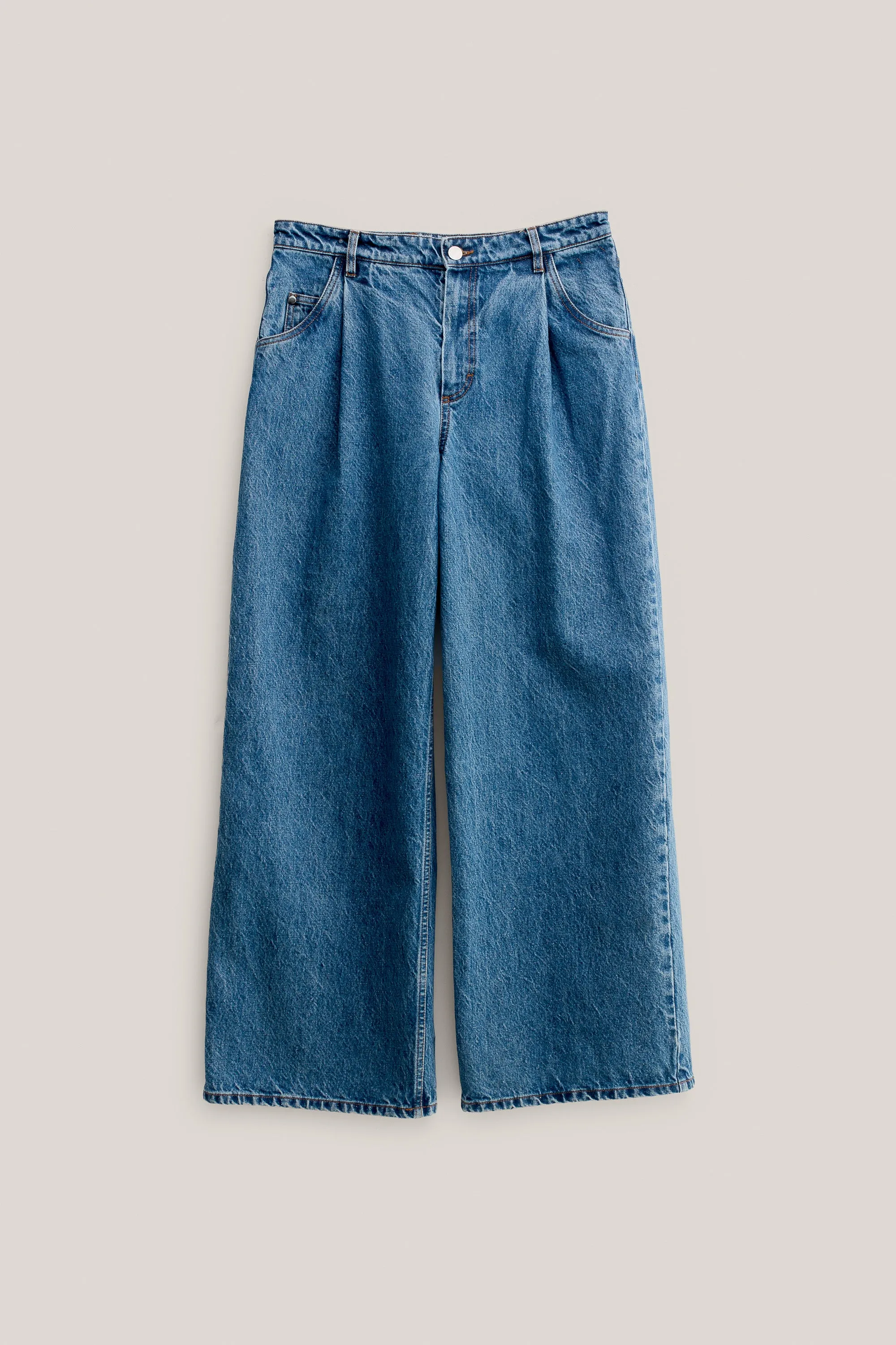 PADMA PLEATED DENIM