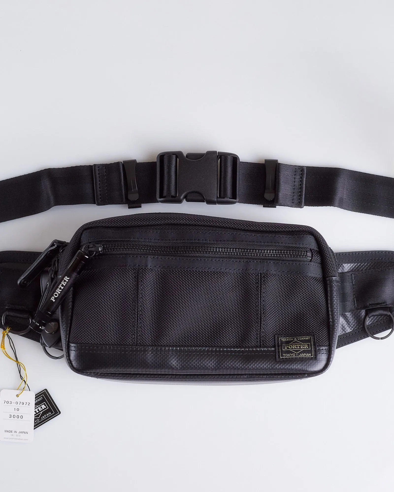Porter Heat Waist Bag Black