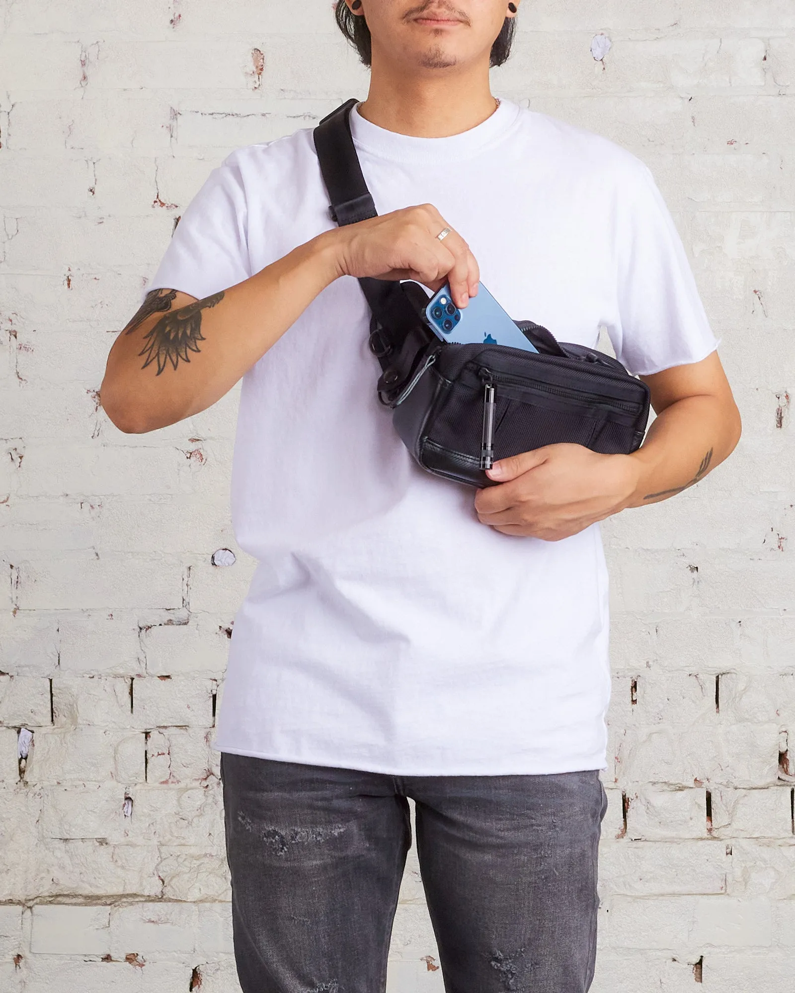 Porter Heat Waist Bag Black