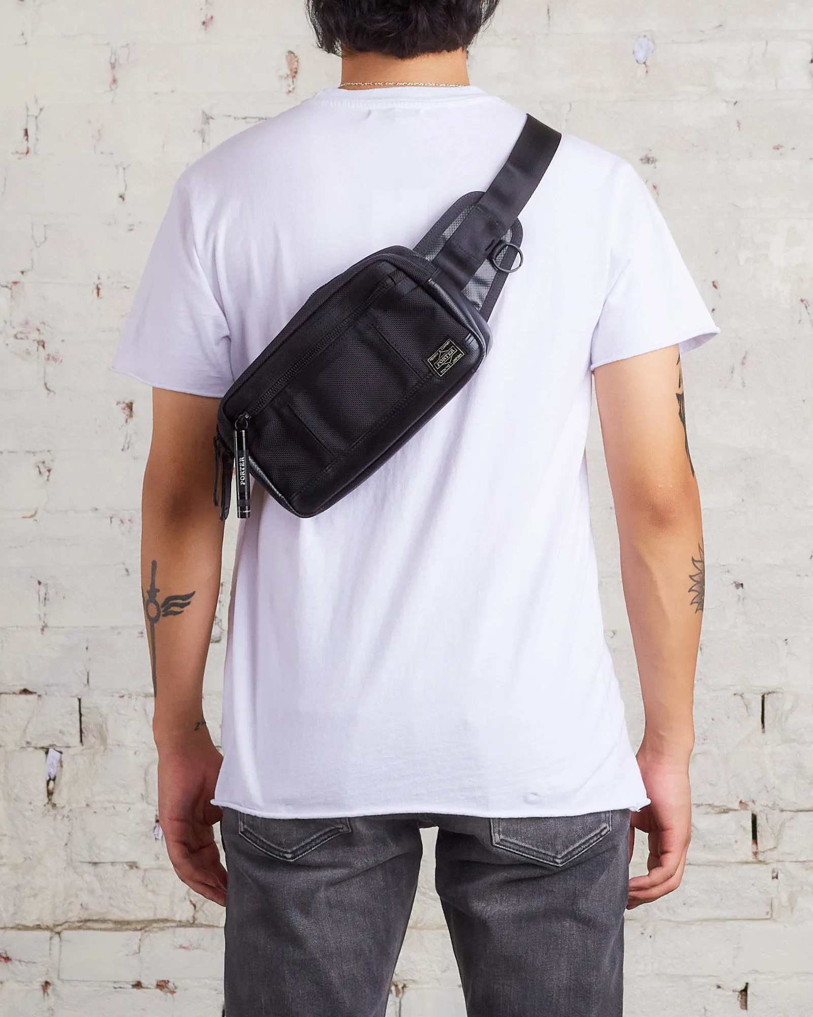 Porter Heat Waist Bag Black