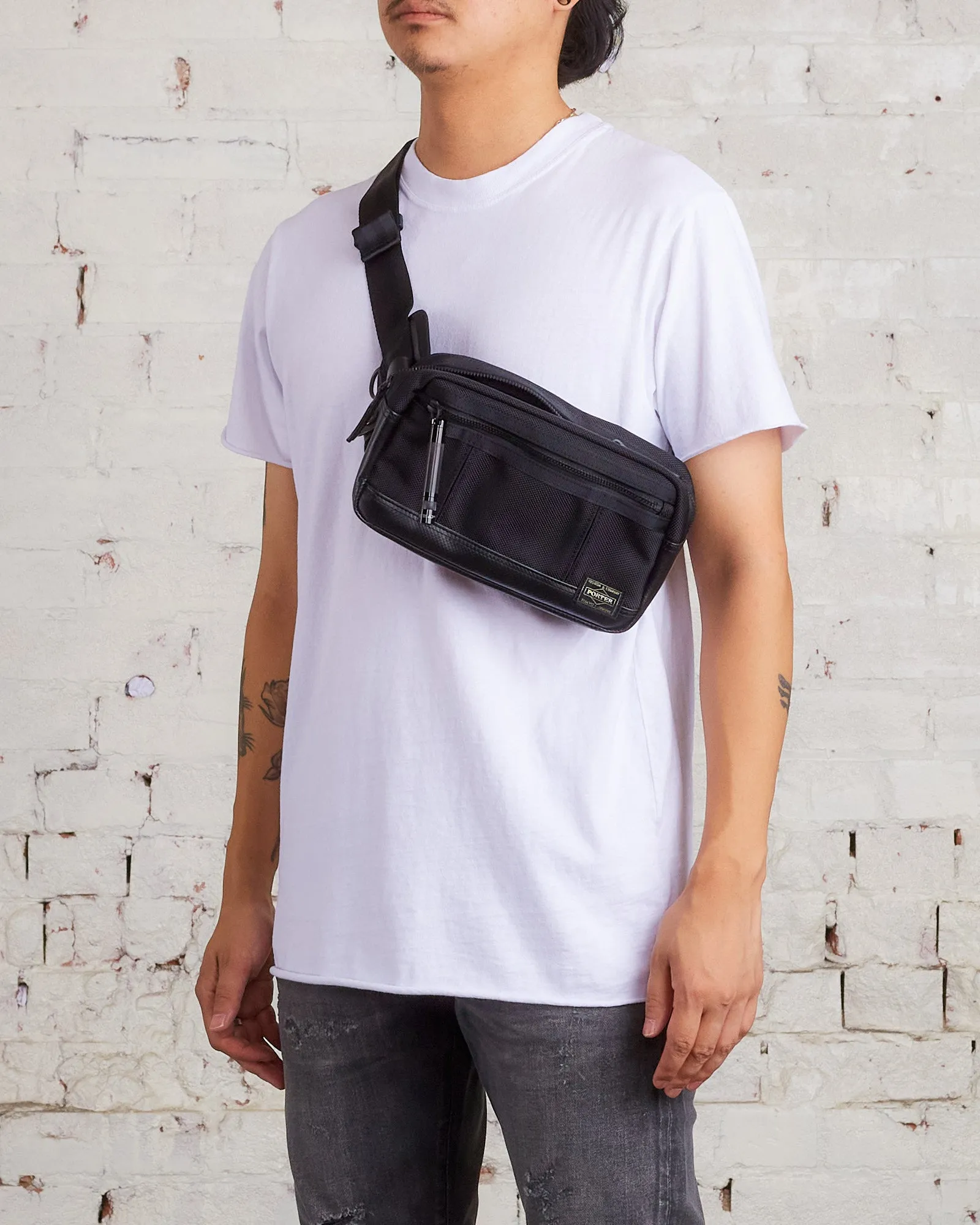 Porter Heat Waist Bag Black