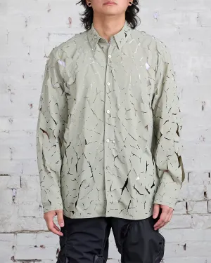 POST ARCHIVE FACTION (PAF) 6.0 Shirt Left Olive Green