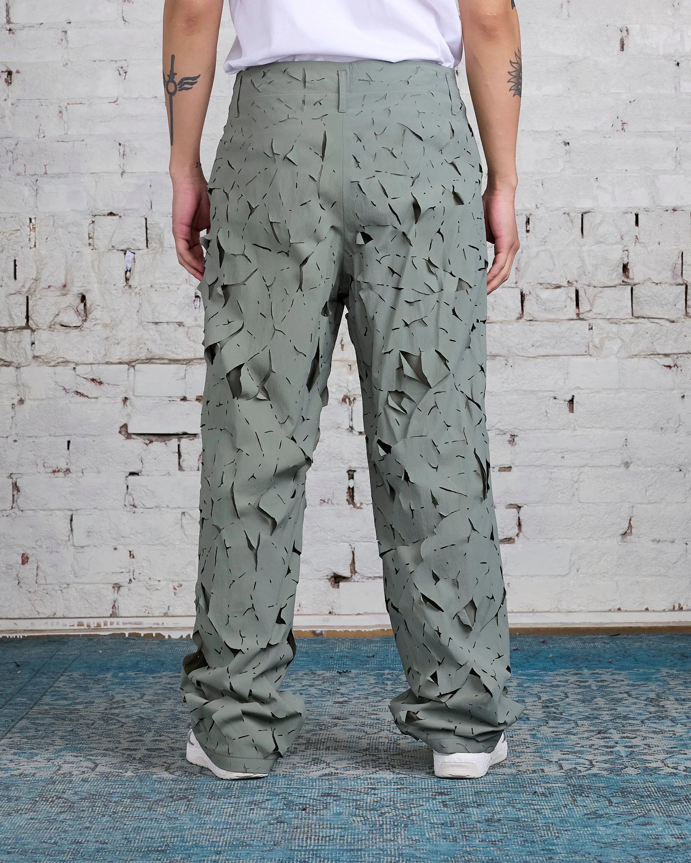 POST ARCHIVE FACTION (PAF) 6.0 Trousers Left Olive Green