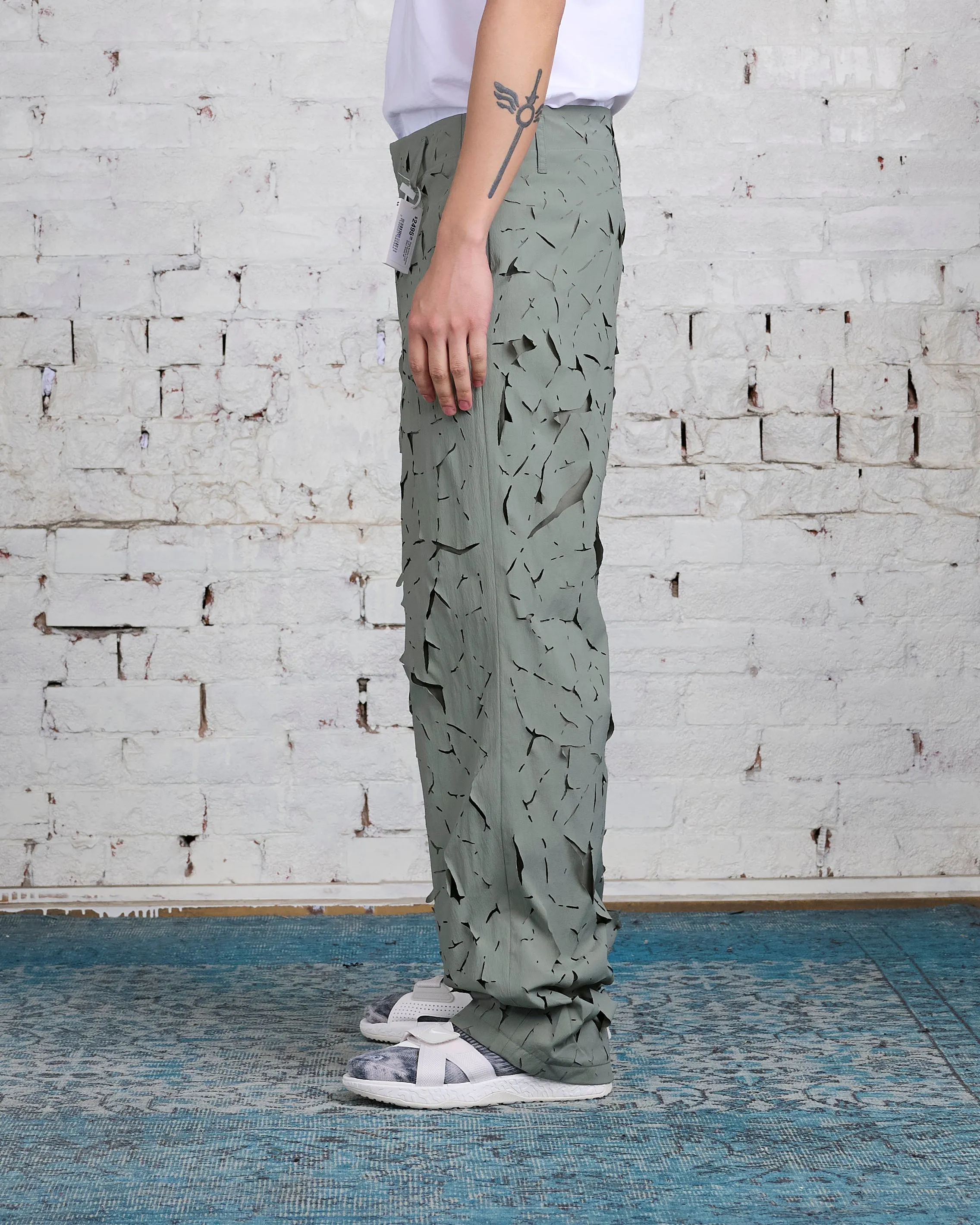 POST ARCHIVE FACTION (PAF) 6.0 Trousers Left Olive Green