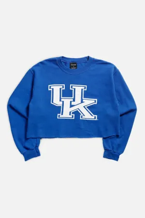 Rework University of Kentucky Raw Crop Sweatshirt - S