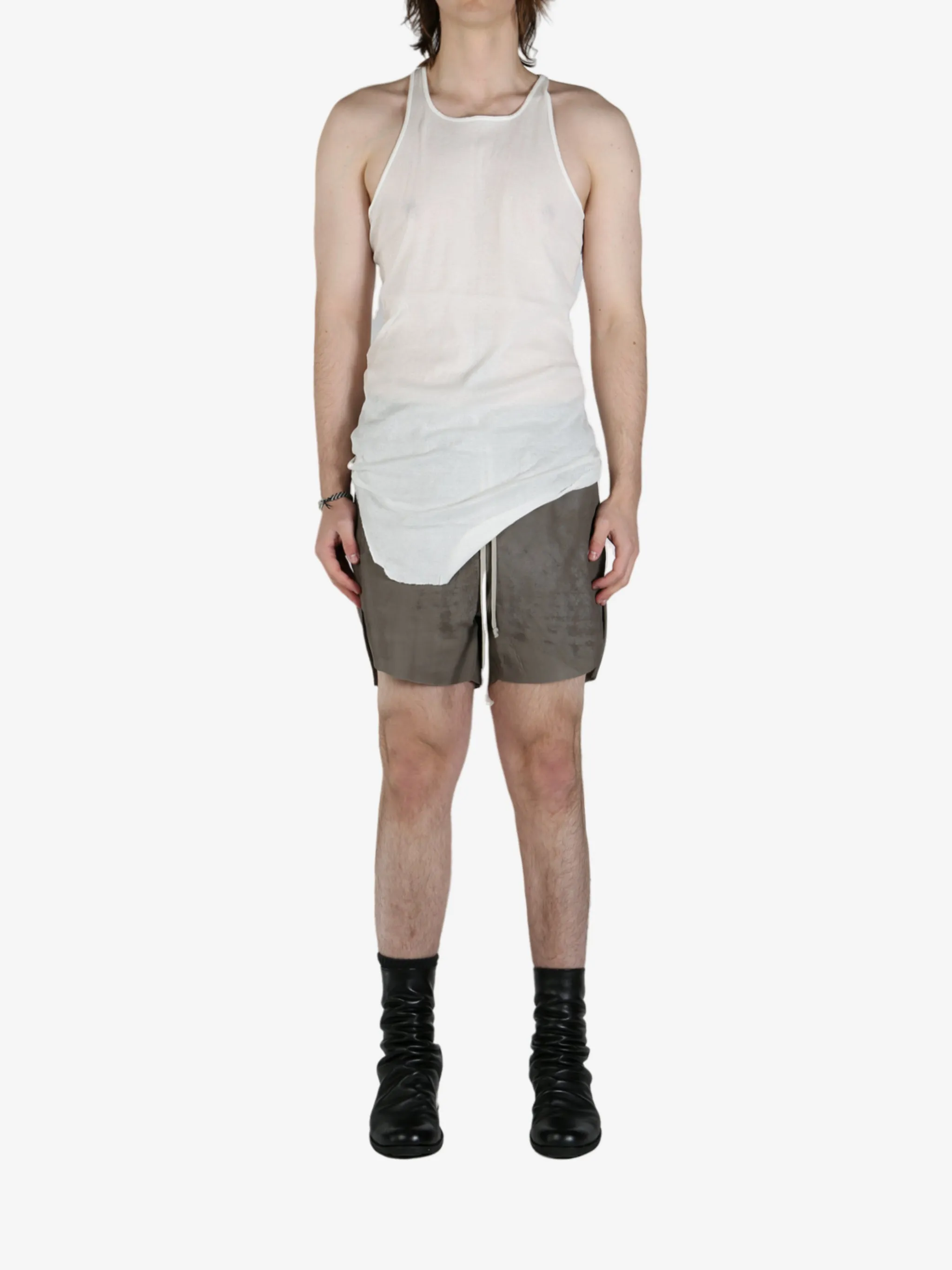 RICK OWENS - Men Basic Rib Tank