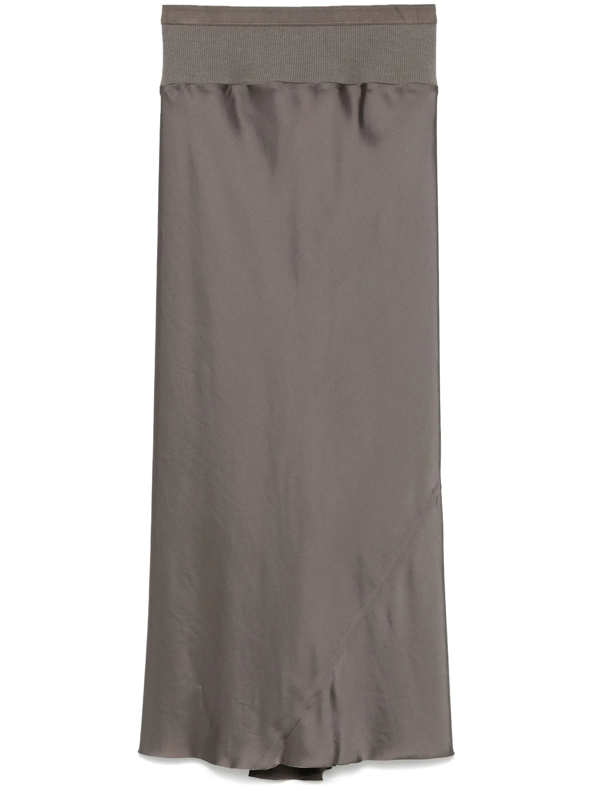 RICK OWENS - Women Silk A Line Bias Skirt