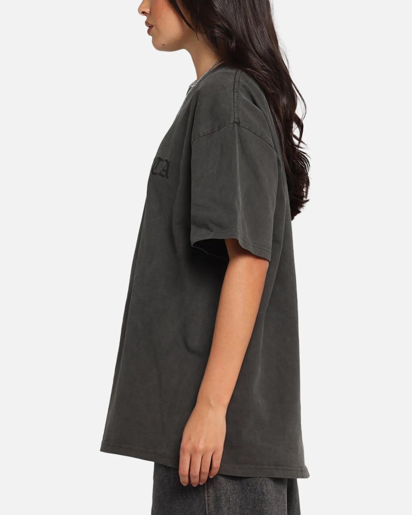 Saint Morta Studios Boxy T-Shirt Black Wash