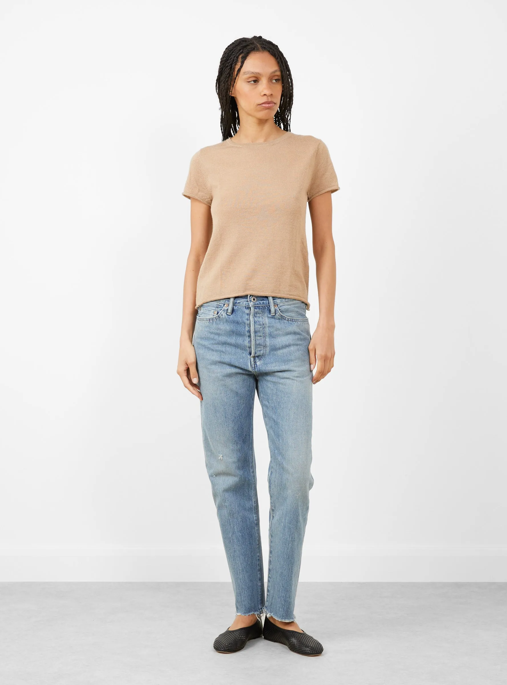 Selvedge Denim Narrow Tapered Cut Very Light