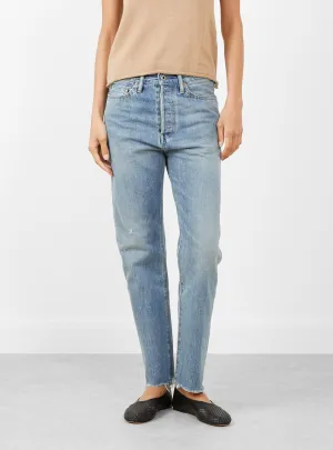 Selvedge Denim Narrow Tapered Cut Very Light
