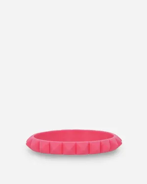 Silicone Studs Bangle Pink