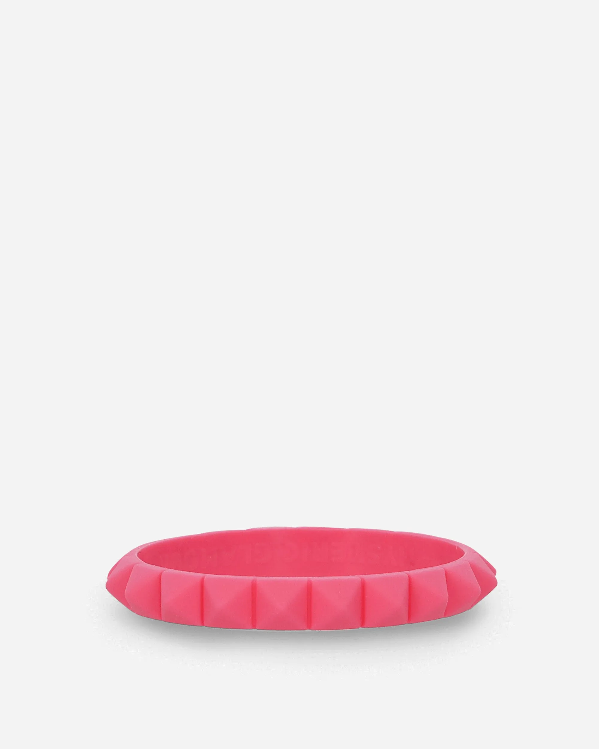 Silicone Studs Bangle Pink
