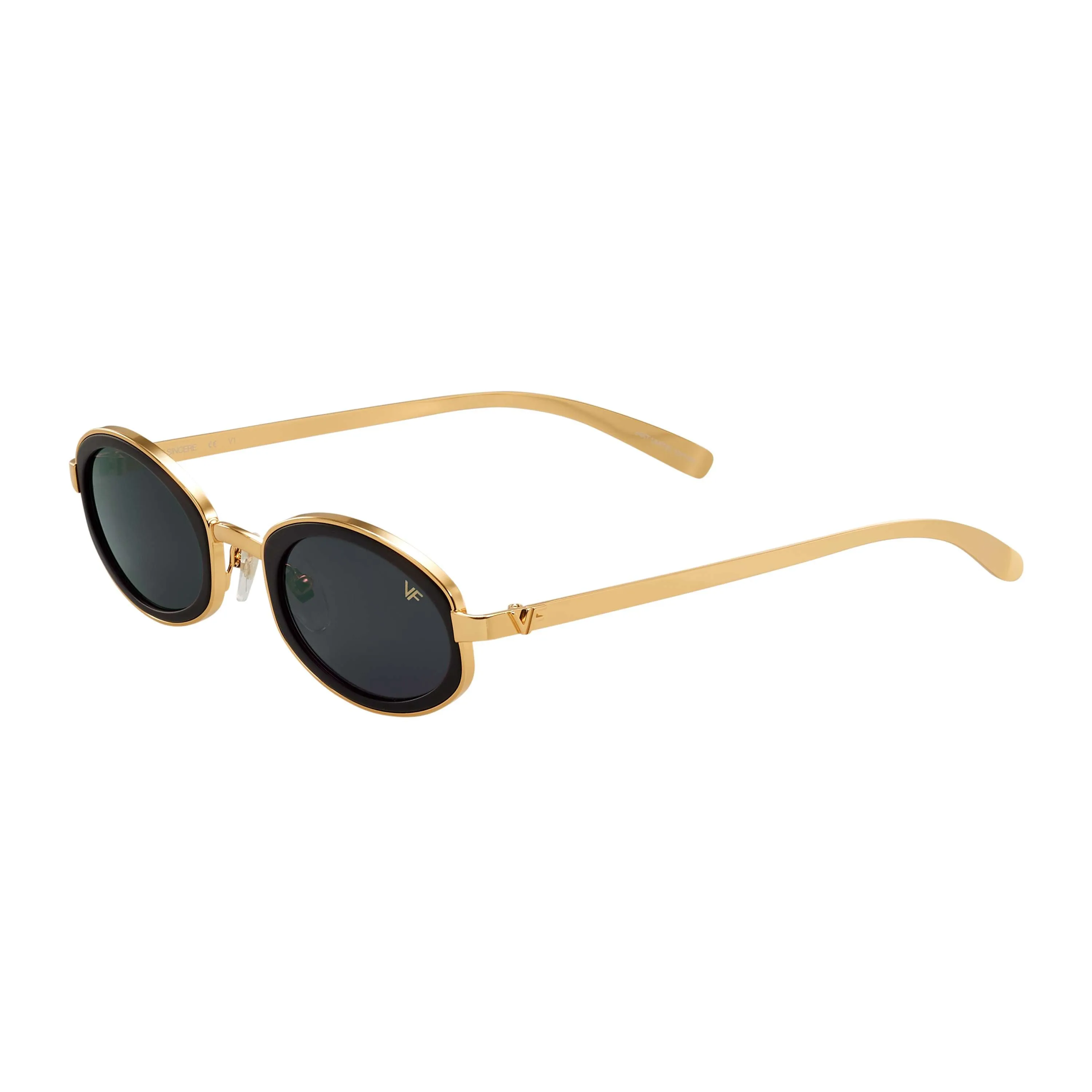 Sincere 24KT Gold and Matte Black