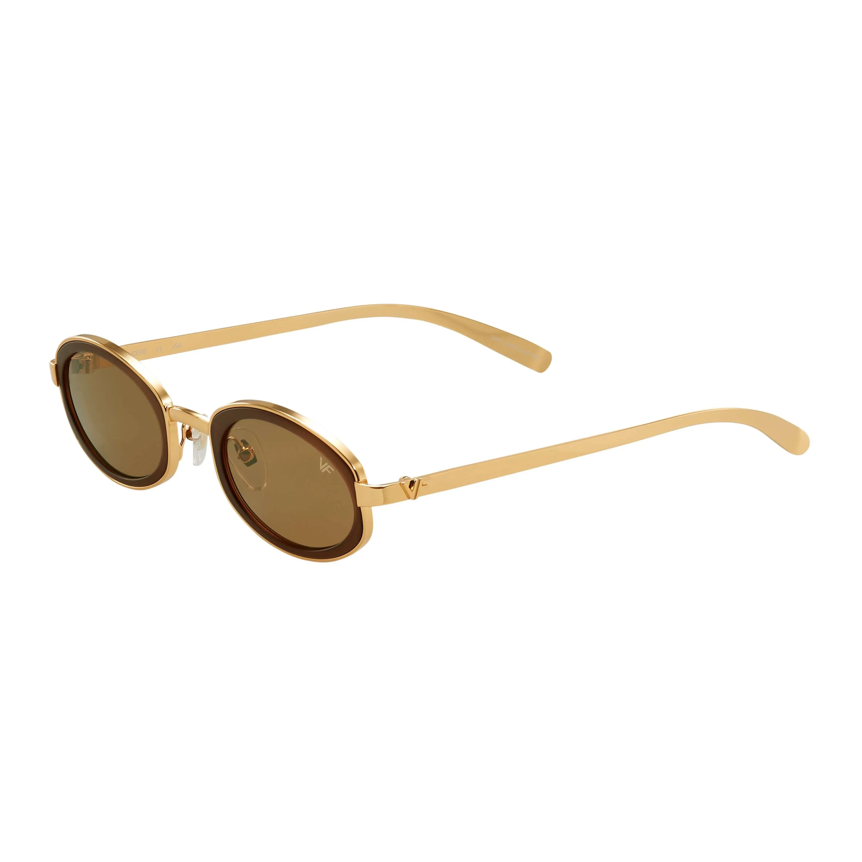 Sincere 24KT Gold and Matte Brown