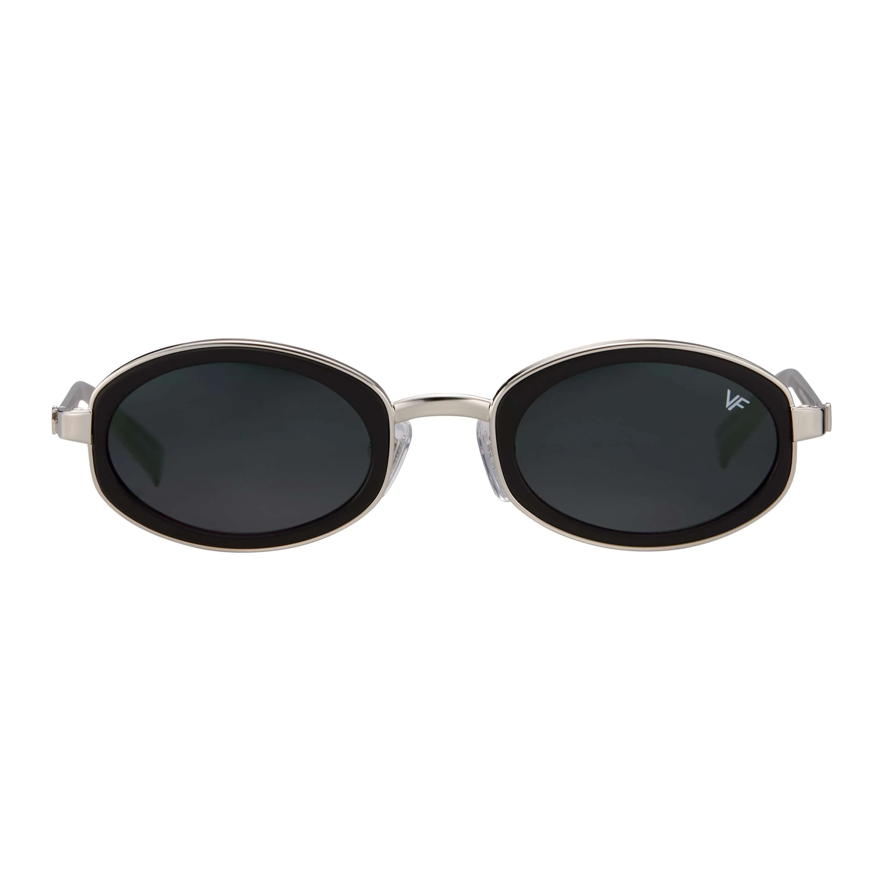 Sincere 24KT White Gold and Matte Black
