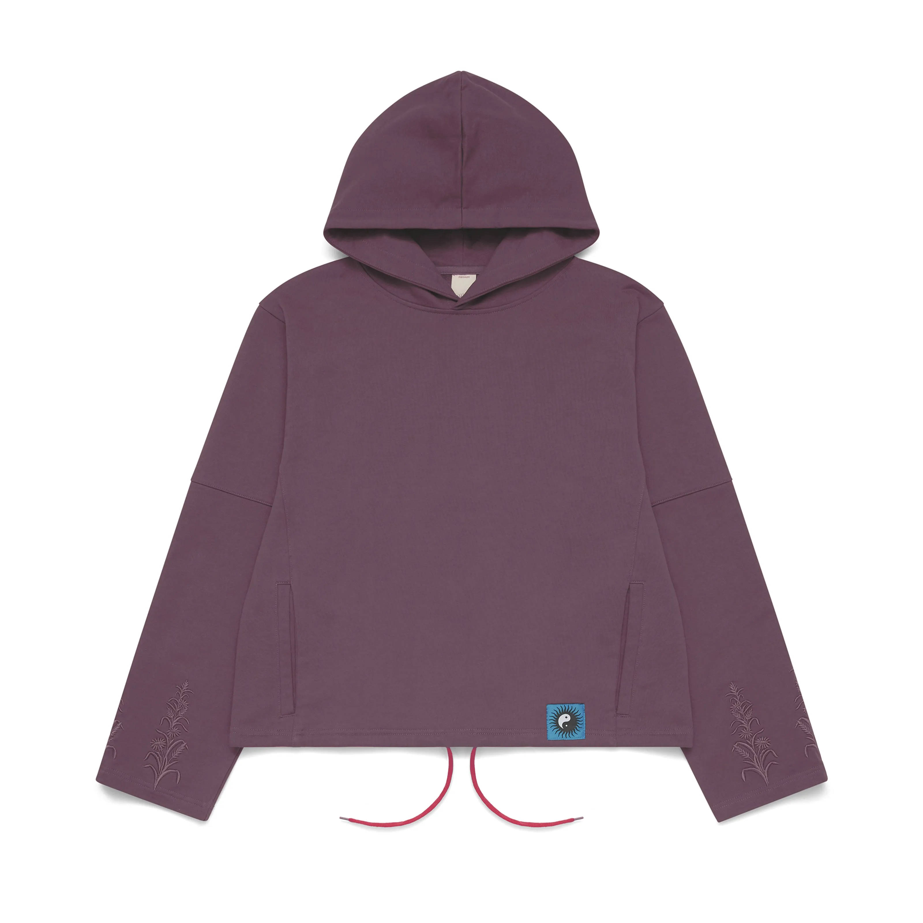Smile   Wave Patron Hood Eggplant