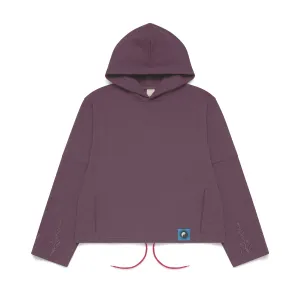 Smile   Wave Patron Hood Eggplant