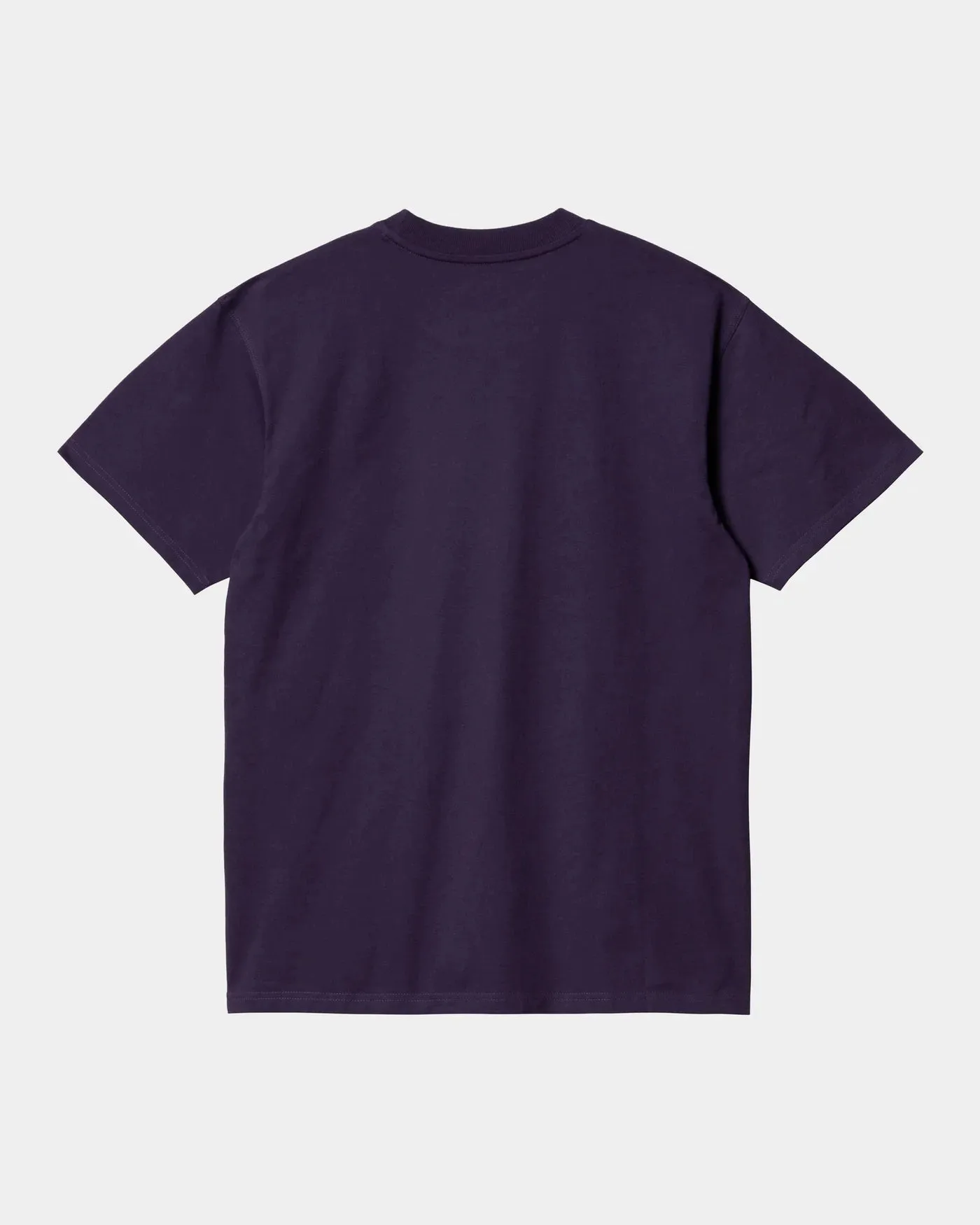 S/S American Script T-Shirt - Cassis